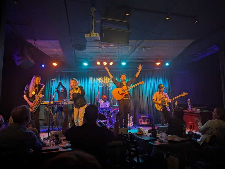 Rams Head on Stage features regional and national acts, such as North Carolina's Of Good Nature, with local talent sprinkled throughout the calendar.