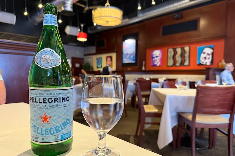 JUNE 5, 2026 - Guests to Osteria 177 in Annapolis choose to order either bottled still or sparkling water, but the stuff from the spigot is strictly off the table.