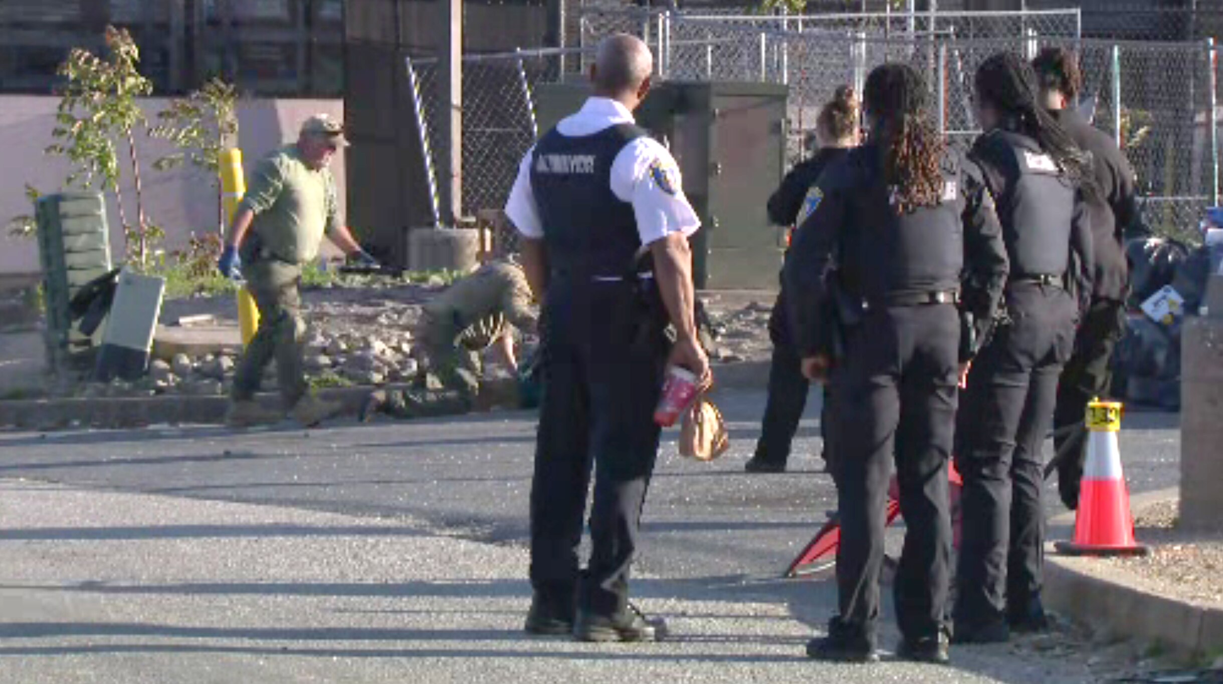 Police allege that Brent Goetz, 23, of Sparrows Point, threw an airsoft grenade out the window of a car toward a group of men waiting for work in the rear parking lot of a Home Depot in Southeast Baltimore.