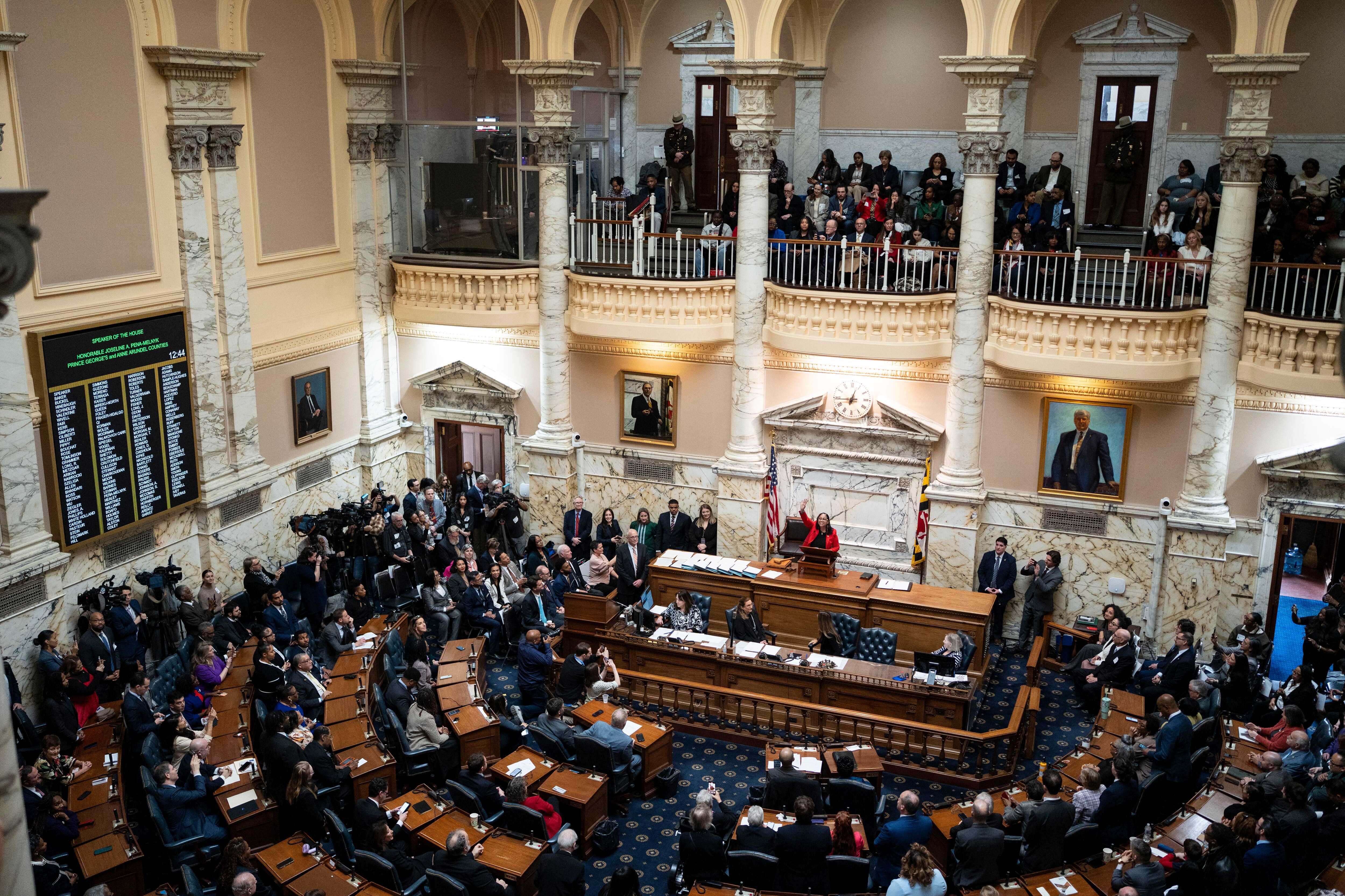 A bill to redraw the state's congressional districts is scheduled for a hearing and vote in the House of Delegates Rules Committee on Tuesday afternoon.