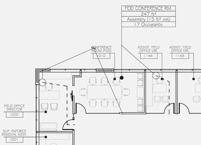 Federal contract records and hundreds of planning documents reviewed by The Banner show the planned ICE facility in a leased building at 6522 Meadowridge Road in Elkridge.