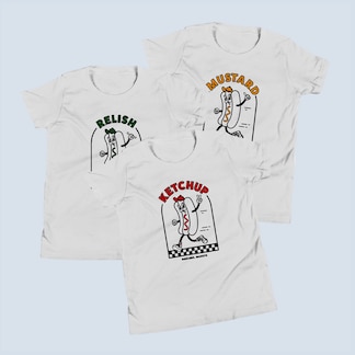 Hot Dog Race Youth T-Shirt