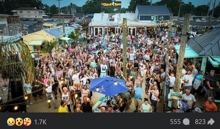 The Crazy Tuna Bar & Grill's Facebook post about closing received more than 500 comments and 800 shares.