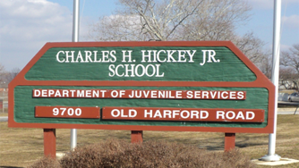 Charles H. Hickey Jr. School, run by the Maryland Department of Juvenile Services.