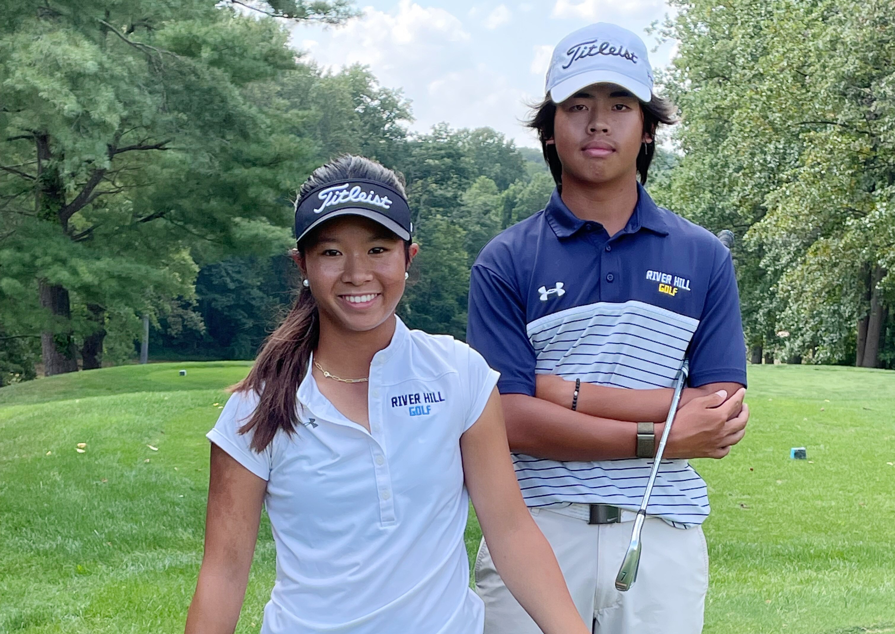 River Hill juniors Helen Seung and Benjamin Siriboury are back to defend their respective Class 3A-4A state championships after a summer of improving their games against national competition.