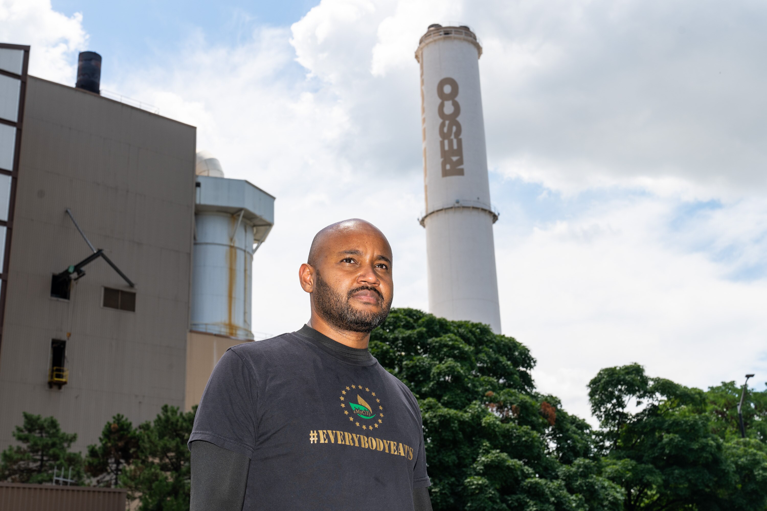 Christopher Dipnarine runs the nonprofit 4MyCiTy, which recycles food waste that otherwise might have fed Baltimore's trash incinerator.