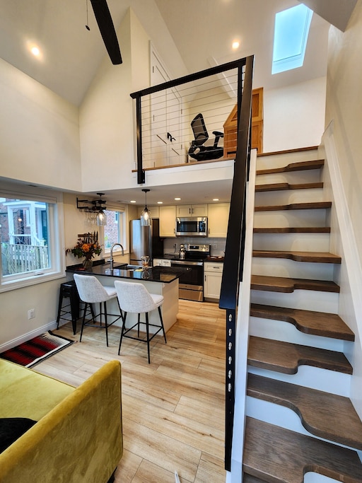 Eric Saul, a Takoma Park architect, completed this ADU for client Joan Susie in 2024. Saul has helped usher in ADUs to Montgomery County.