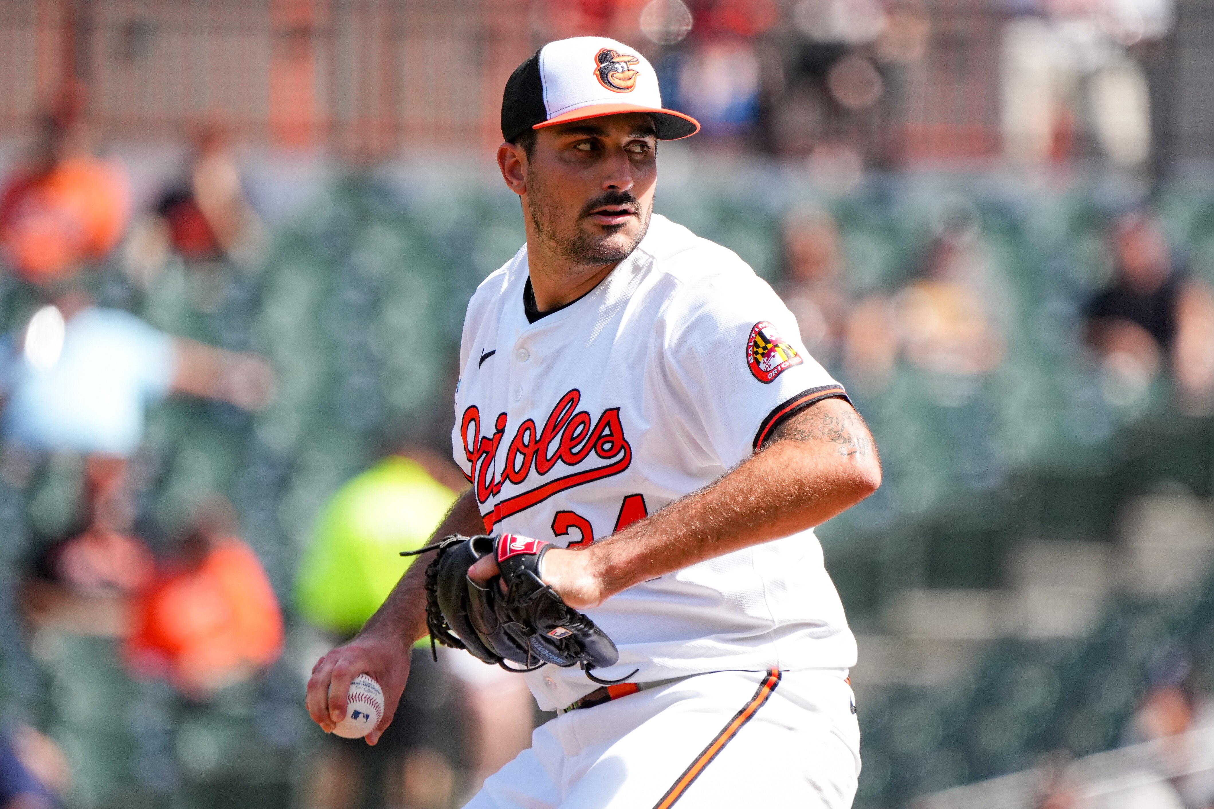 Zach Eflin will pitch during the Orioles’ series in Anaheim this weekend. The specific day has not been decided.