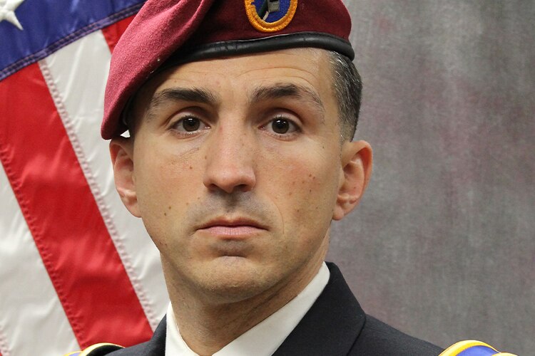 U.S. Army Chief Warrant Officer Three Andrew Kraus, 39, from Sanibel, Fla.