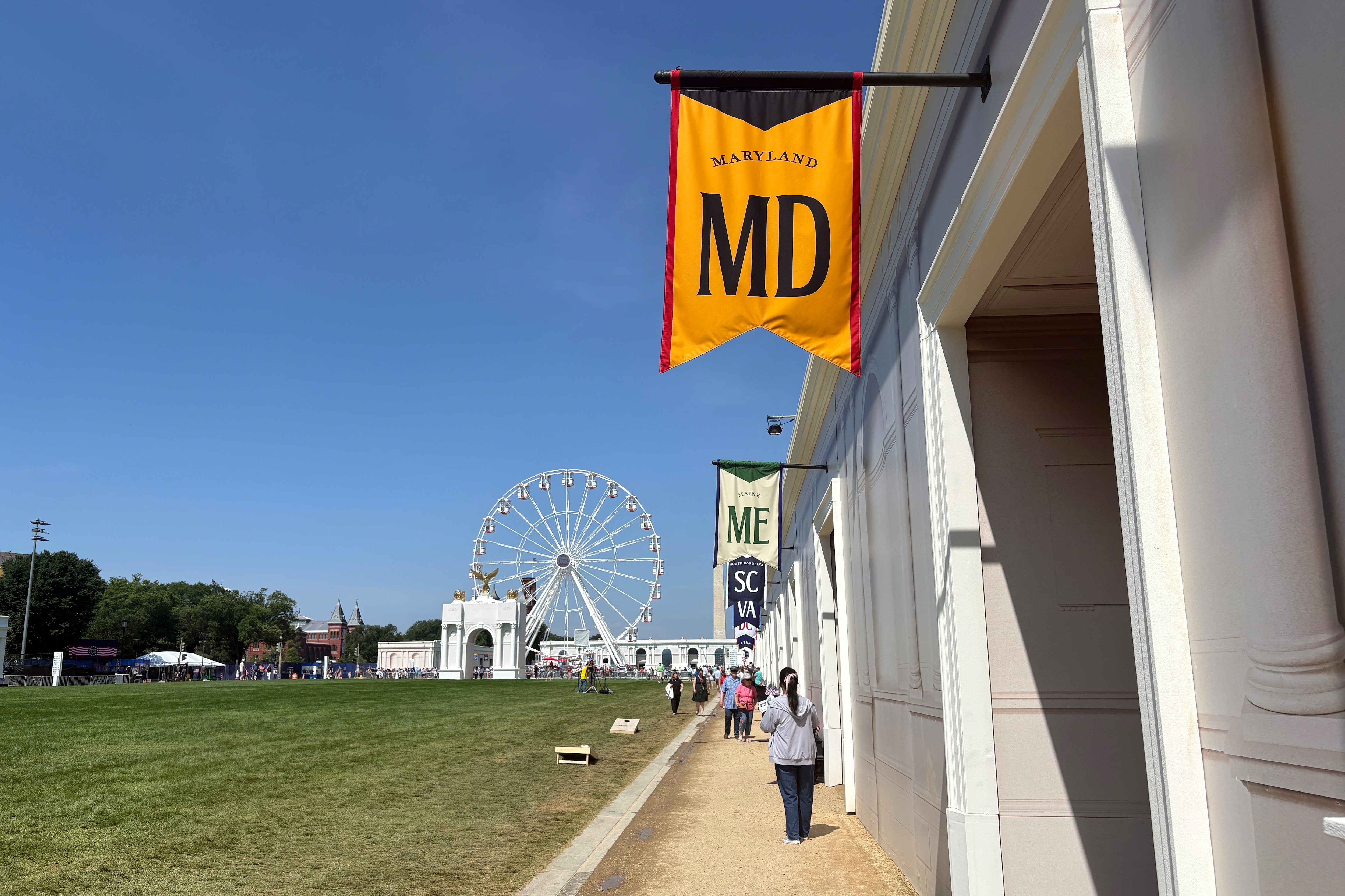 TUESDAY, JUNE 30, 2026 - The Maryland exhibit at the Great American State Fair on Tuesday.