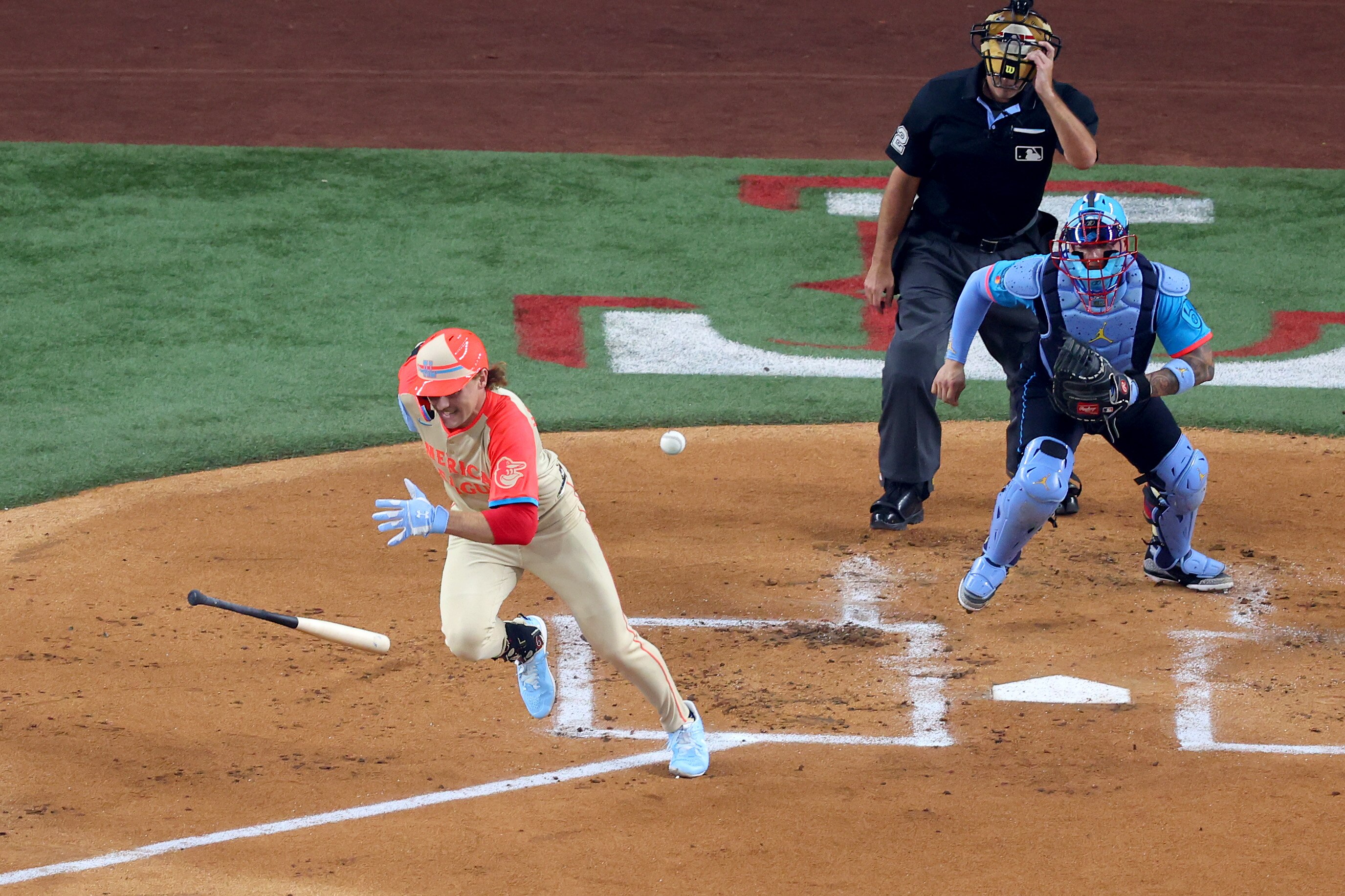 Gunnar Henderson went 0-for-2 Tuesday night in the All-Star Game.