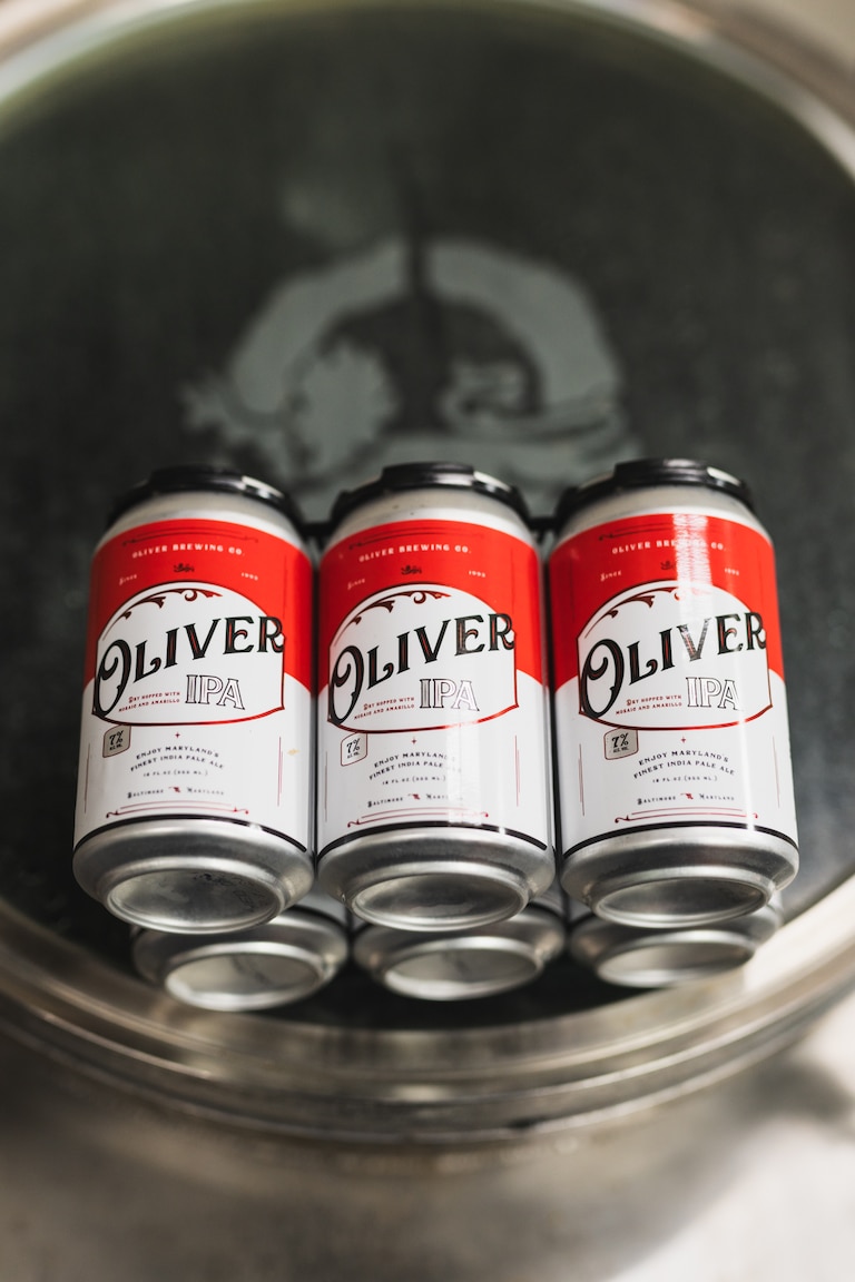 Oliver Brewing's IPA's are part of one of the oldest craft brewpub brands in Maryland.