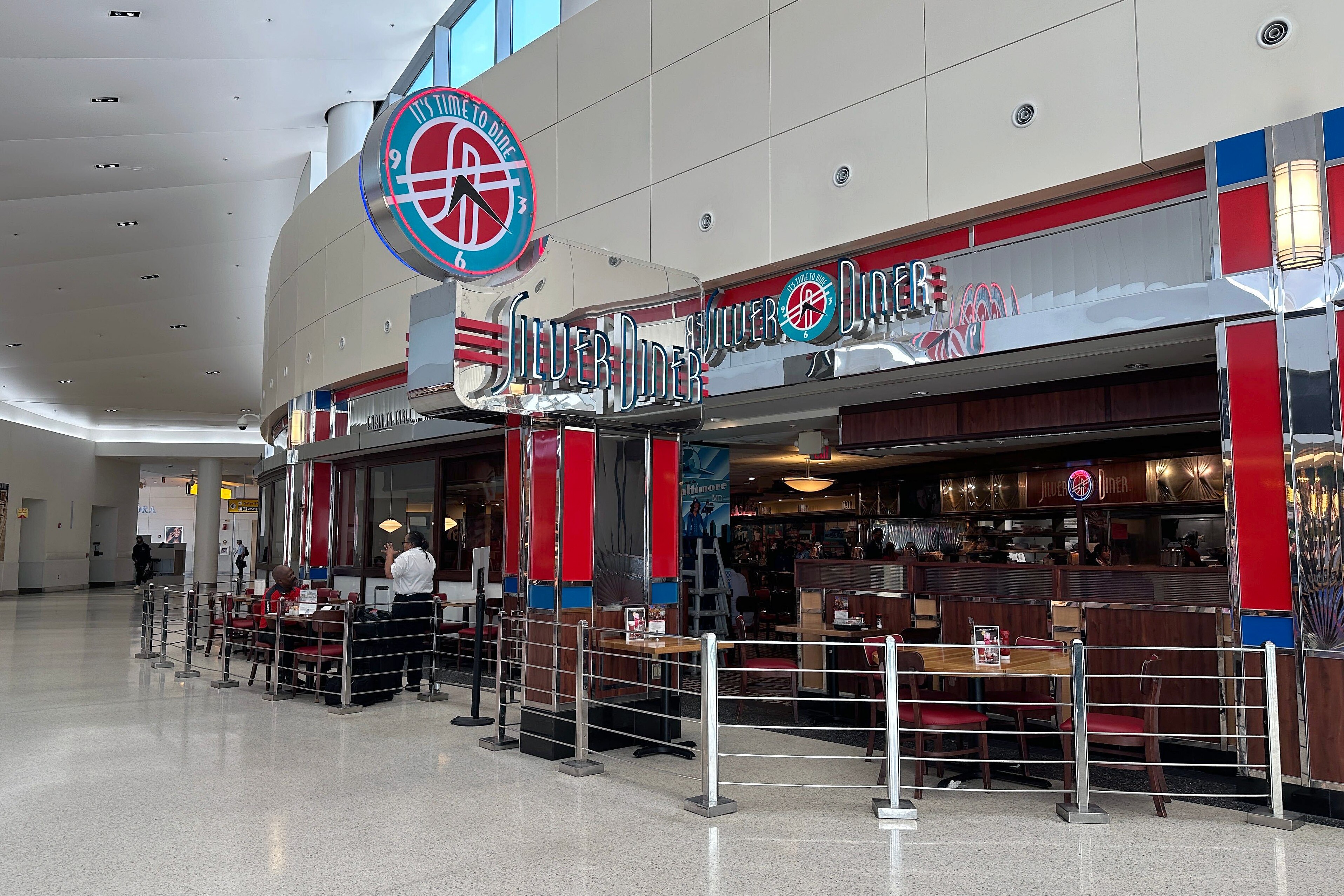 Silver Diner at Baltimore/Washington International Thurgood Marshall Airport in Baltimore.