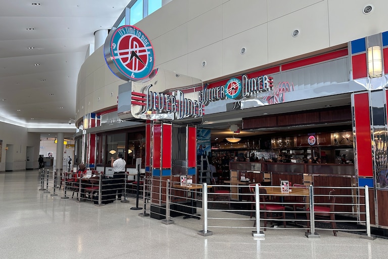 Silver Diner at Baltimore/Washington International Thurgood Marshall Airport in Baltimore.