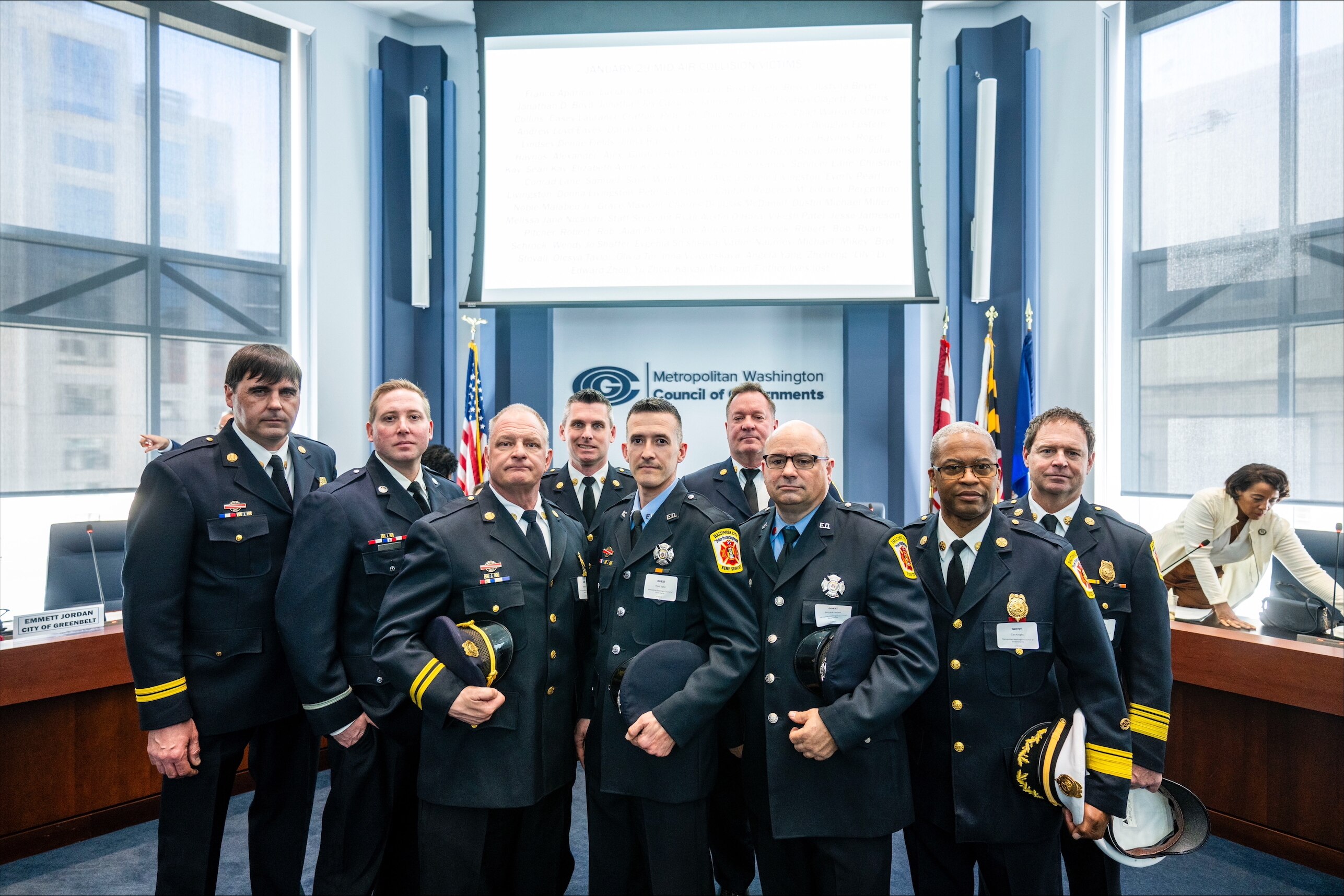 Baltimore Fire Department was one of nearly 90 agencies recognized for their response to a deadly mid-air collision in January 2025 in Washington, D.C.
