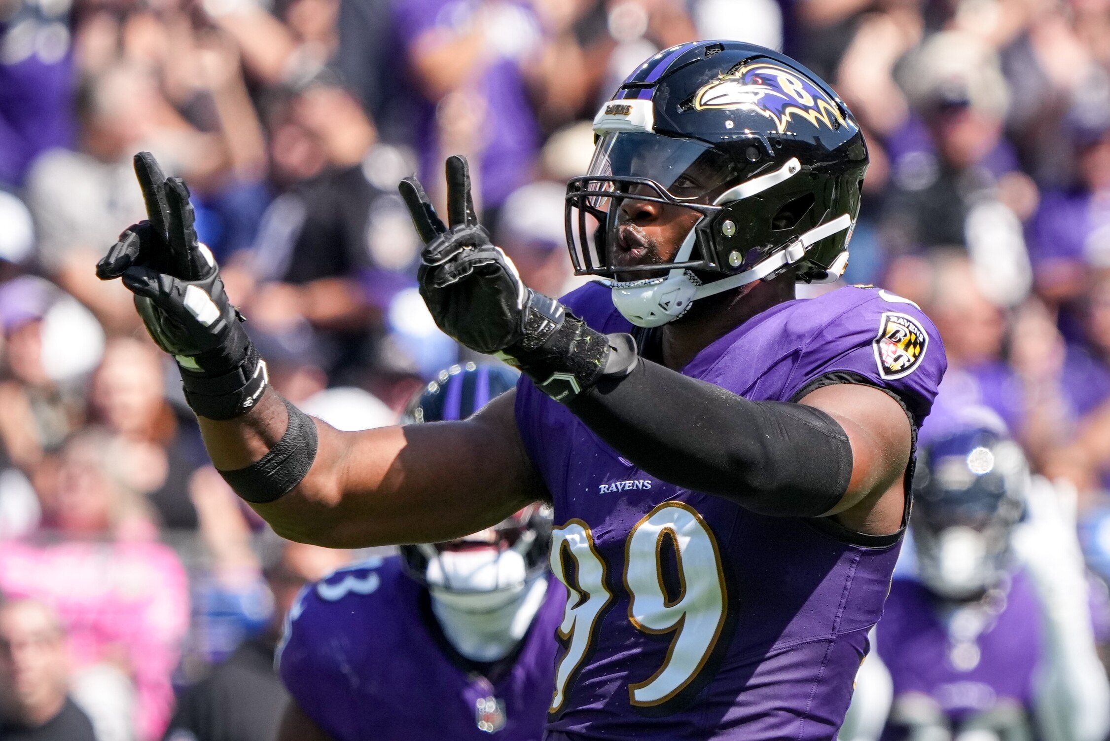 Ravens outside linebacker Odafe Oweh said he felt could have had more than the 2.5 sacks he had against the Raiders.