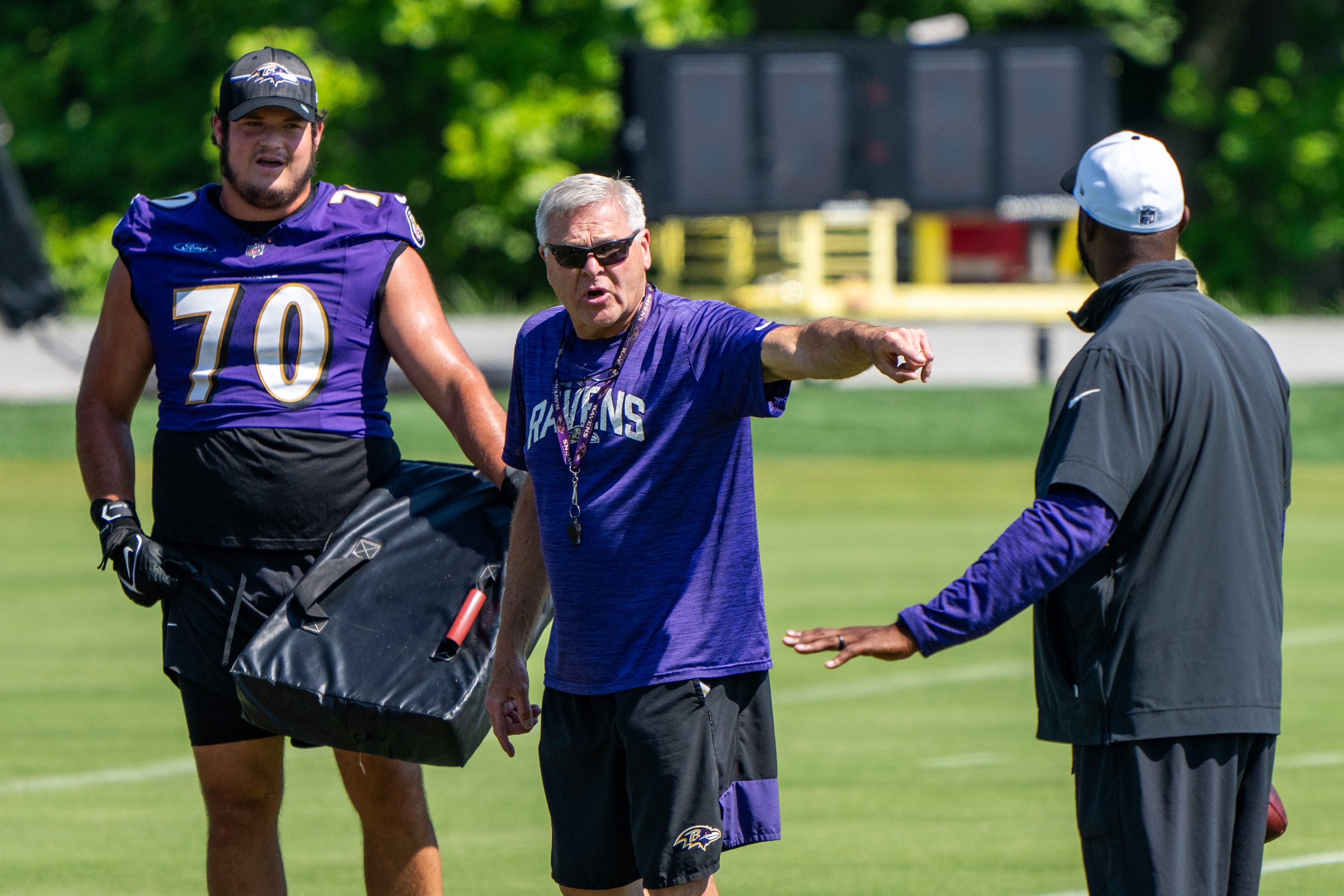 Under Joe D’Alessandris, the Ravens have had top-10 pass-blocking and run-blocking win rates each of the past four years, according to ESPN.