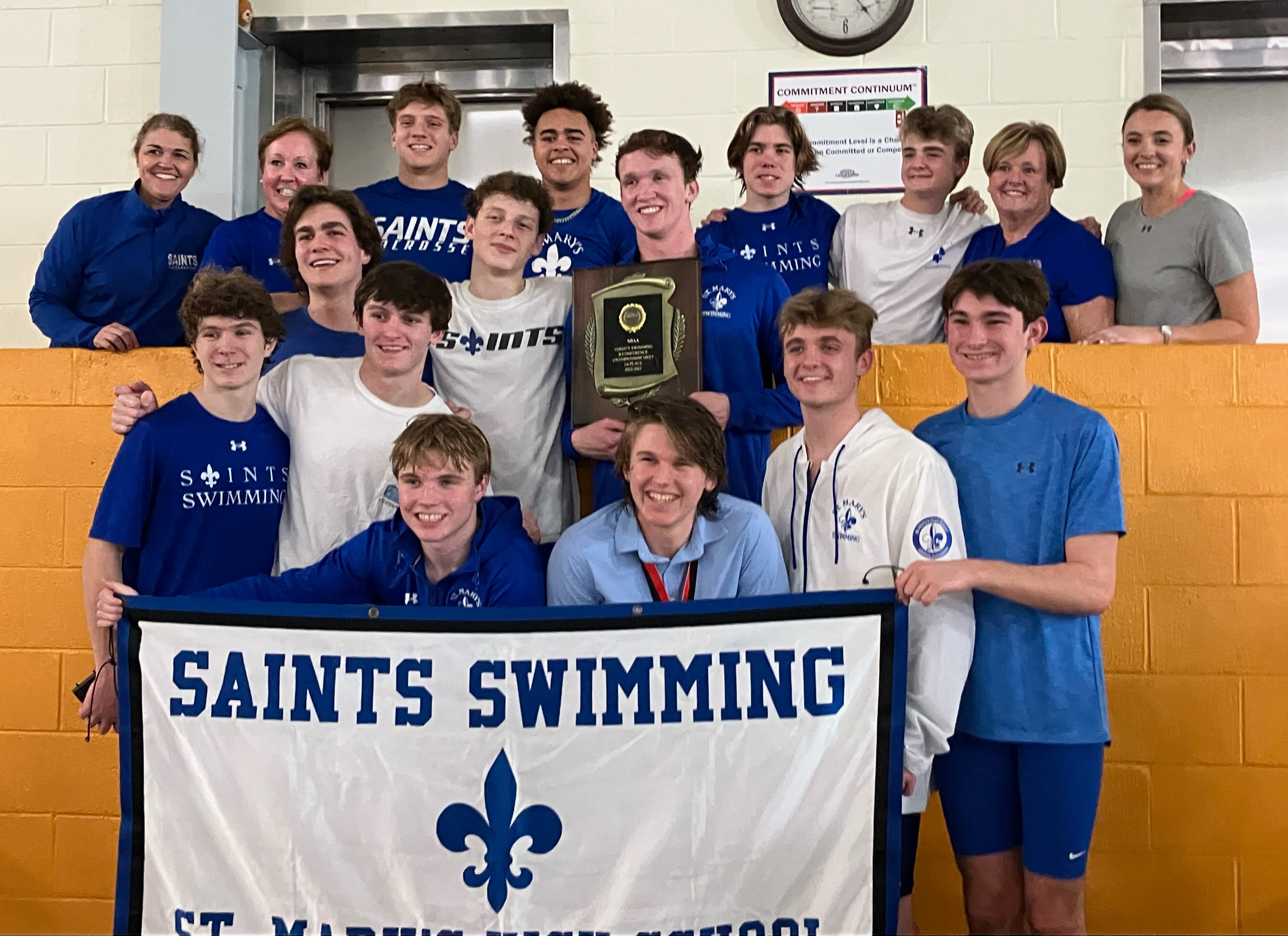 St. Mary’s rallied to catch and pass defending champion Severn to earn its first MIAA B Conference title since 2019 Wednesday night at McDonogh.