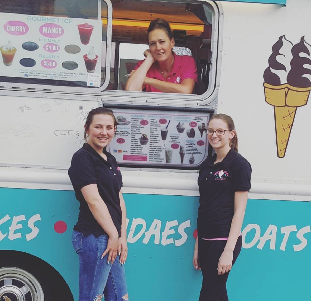 The truck has serviced the Locust Point neighborhood and surrounding area for 30 years. The image is a screenshot from the company’s Instagram and was captured on April 22, 2016.