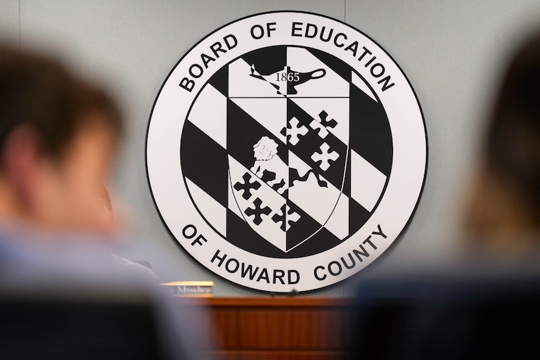 The Howard County Board of Education meets at their headquarters in Ellicott City, Md. on Friday, May 9, 2025.