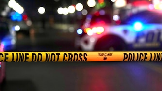 Police tape seen at the intersection of Pennsylvania Ave and Lauren Street.