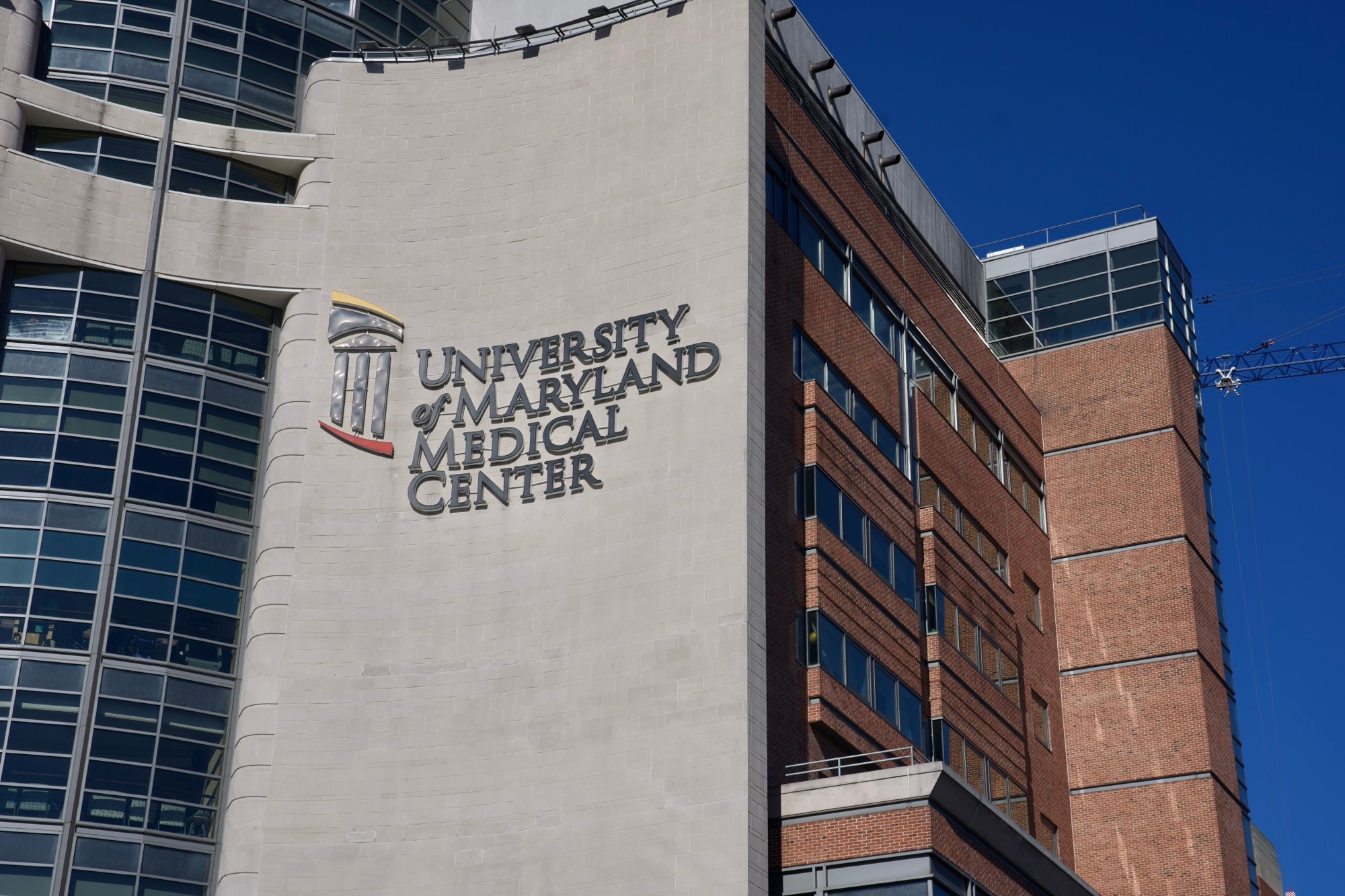 The University of Maryland Medical Center in downtown Baltimore on November 8, 2024.