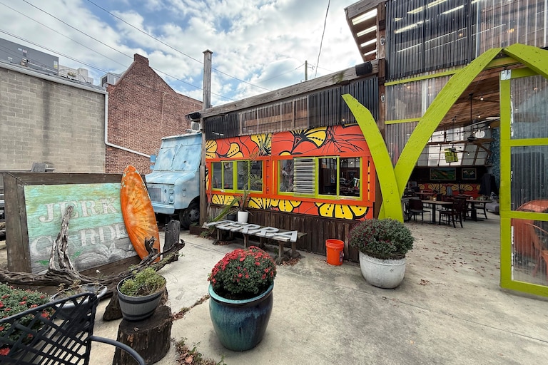 Terence Dickson closed Terra Cafe, one of Baltimore's longest-running Black-owned restaurants. The eatery at 101 E 25th St. featured a large back patio.
