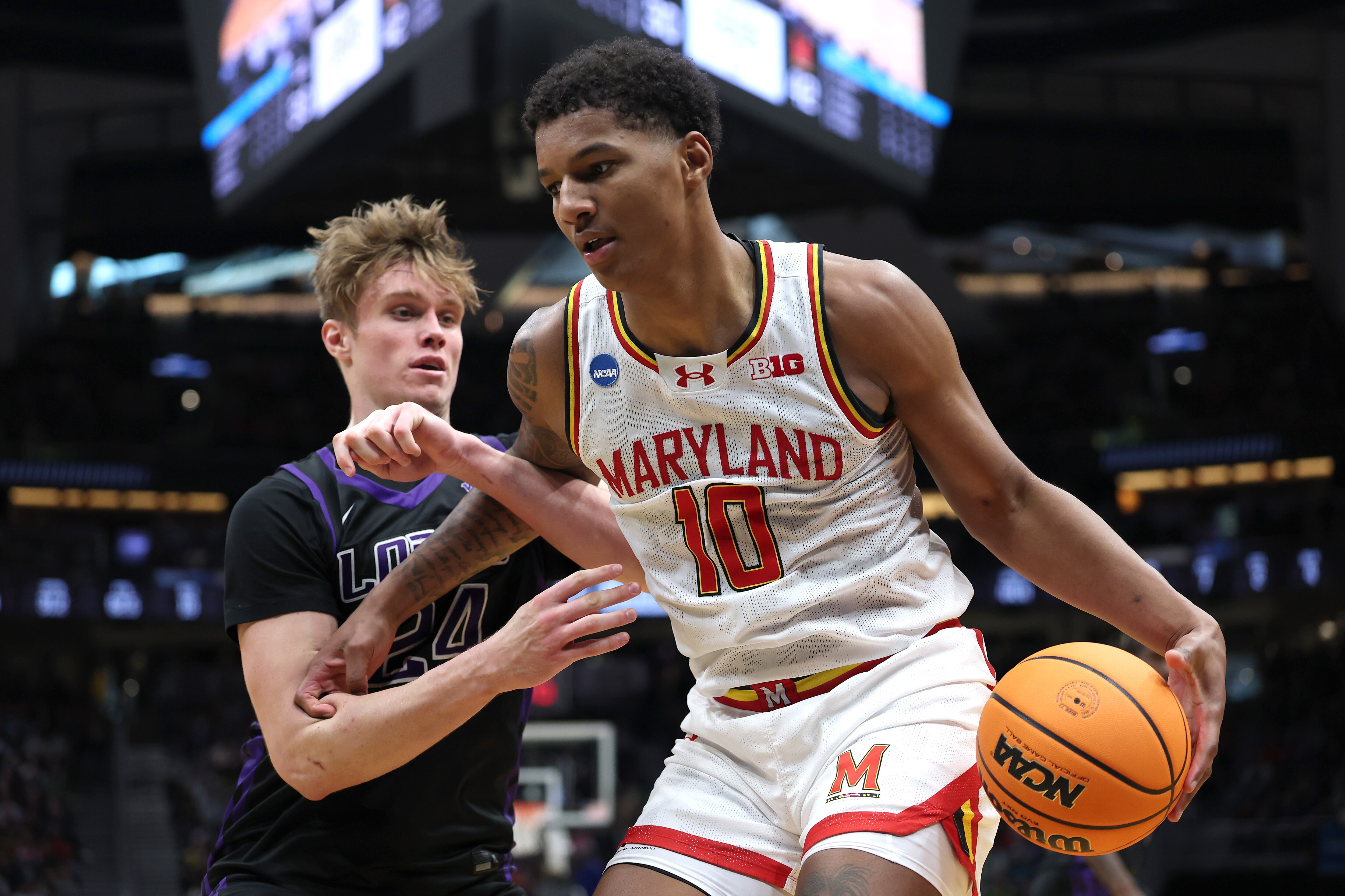 Julian Reese had 18 points and nine rebounds as Maryland advanced to the second round in the West Region.