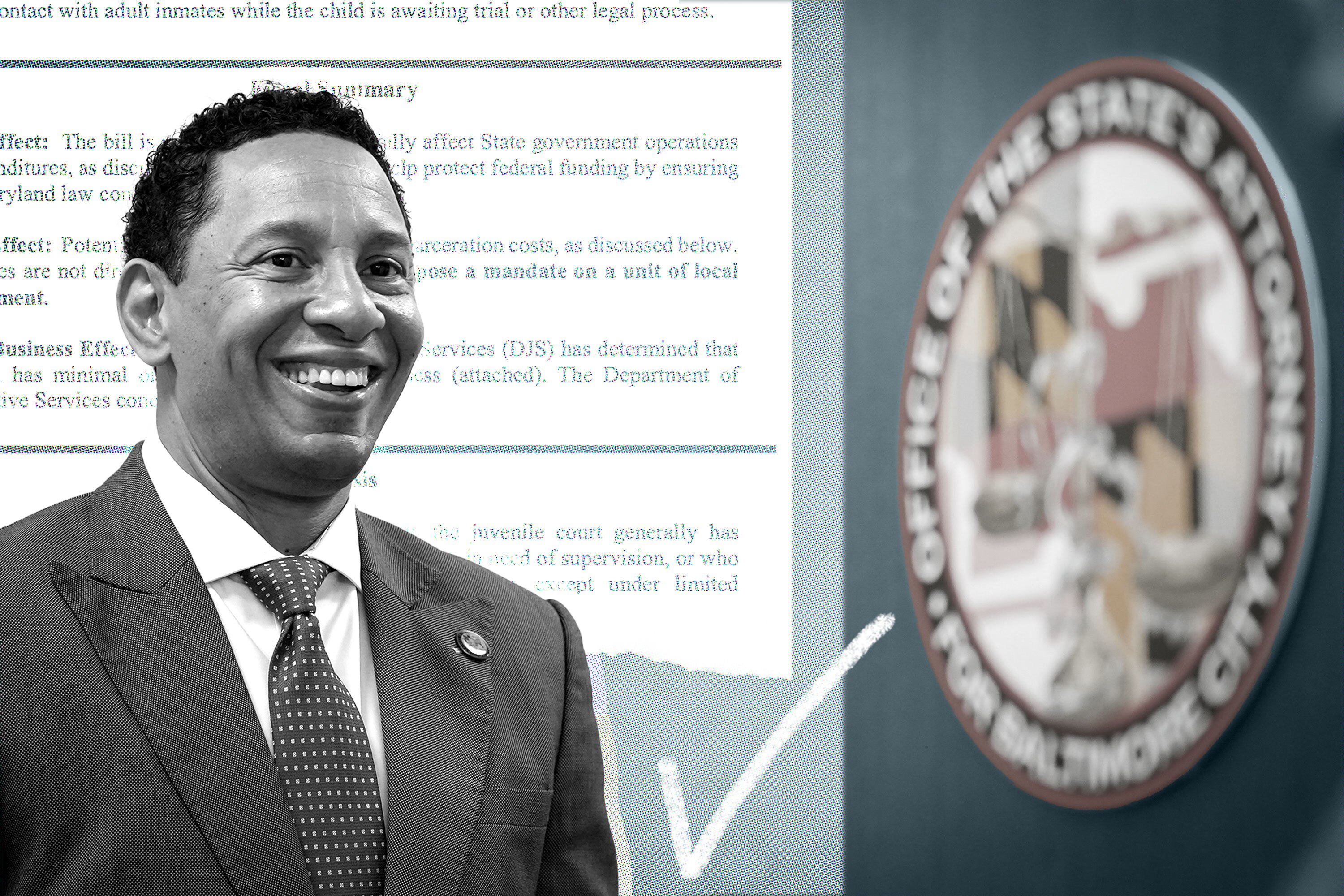 Baltimore State’s Attorney Ivan Bates has the highest approval rating of any local leader in the city, with 57% of respondents either strongly approving or approving of his performance, according to a new survey from the Goucher College Poll in partnership with The Baltimore Banner. Pollsters contacted 711 registered voters in Baltimore by phone from Sept. 19 to Sept. 23. The survey has a margin of error of 3.7 percentage points.