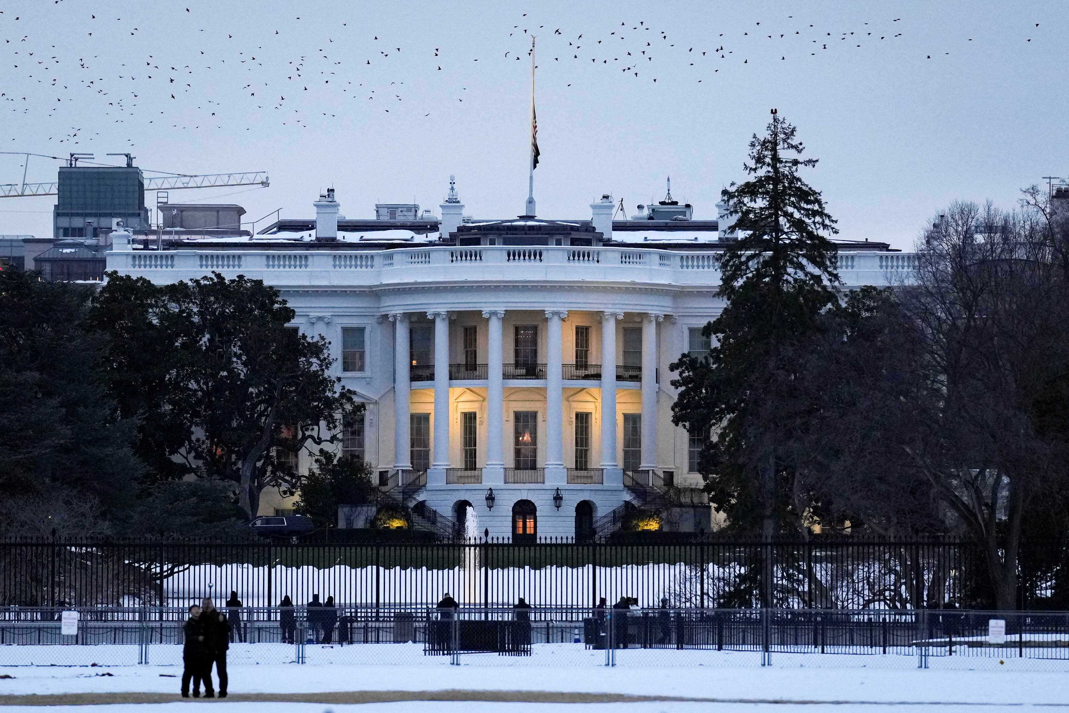 A Trump administration order Monday night ordered a pause on federal grants and loans.