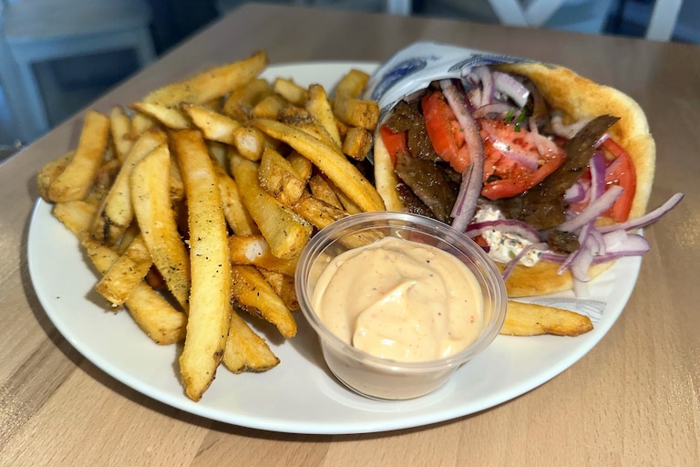 Longtime College Park staple Marathon Deli has arrived in Kensington, serving up its fan-favorite gyros and Marathon fries, along with more sophisticated menu items.