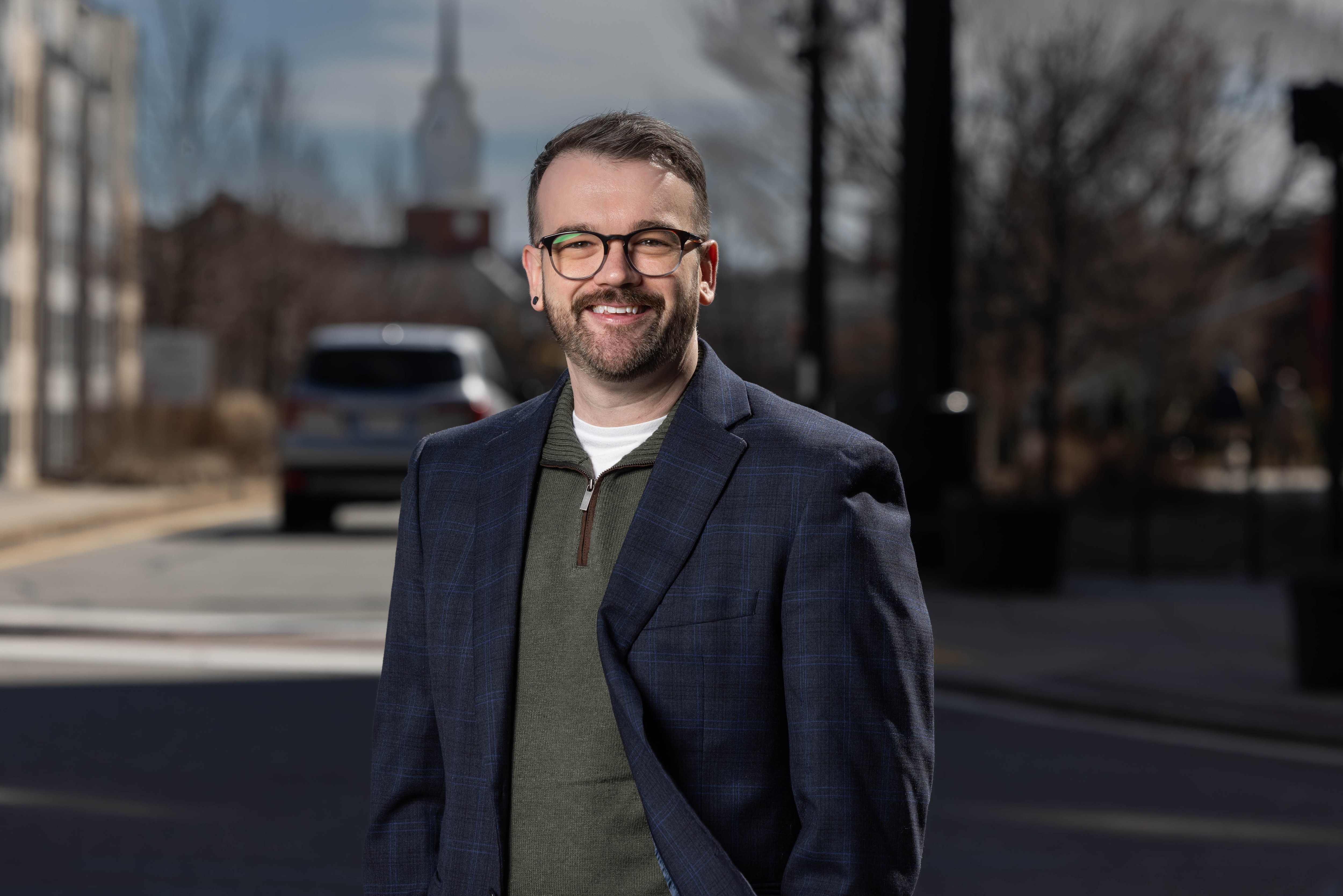 Jason Homer, the library's new executive director, is seen in this photo provided by the Baltimore County Library.