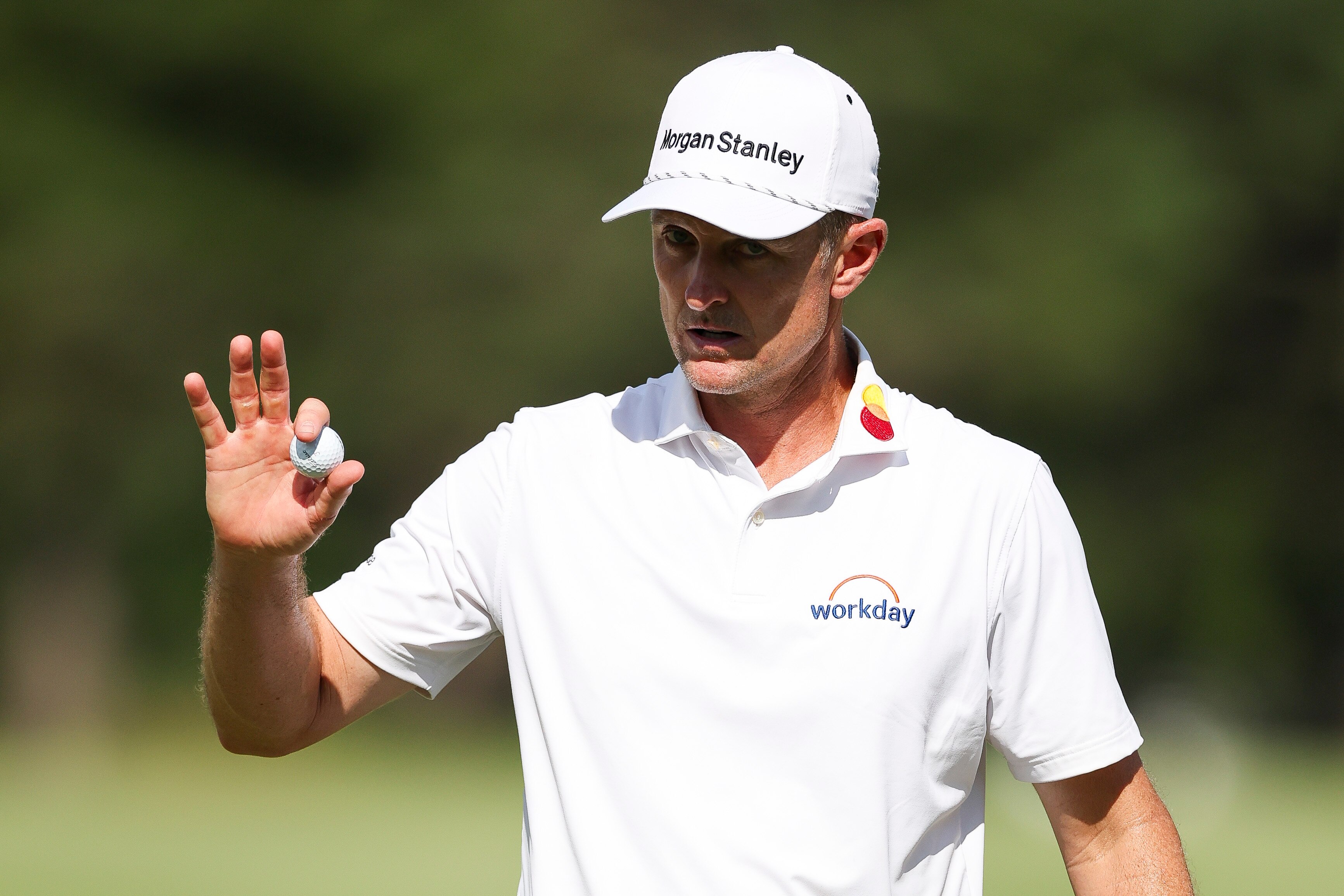 Justin Rose won the FedEx St. Jude Championship on Sunday by outlasting J.J. Spaun in a playoff.