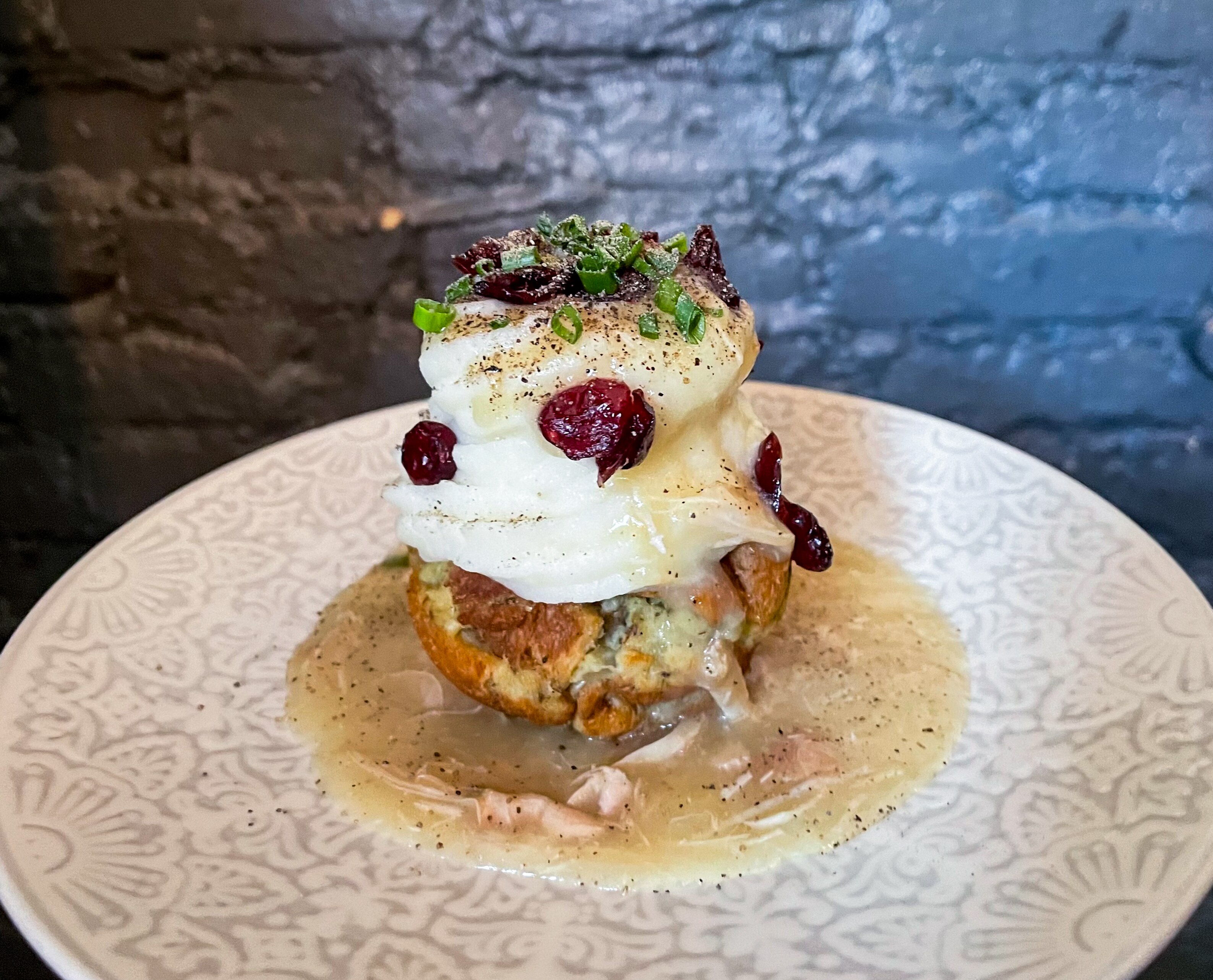 The Thanksgiving cupcake from the Food Market in Hampden.
