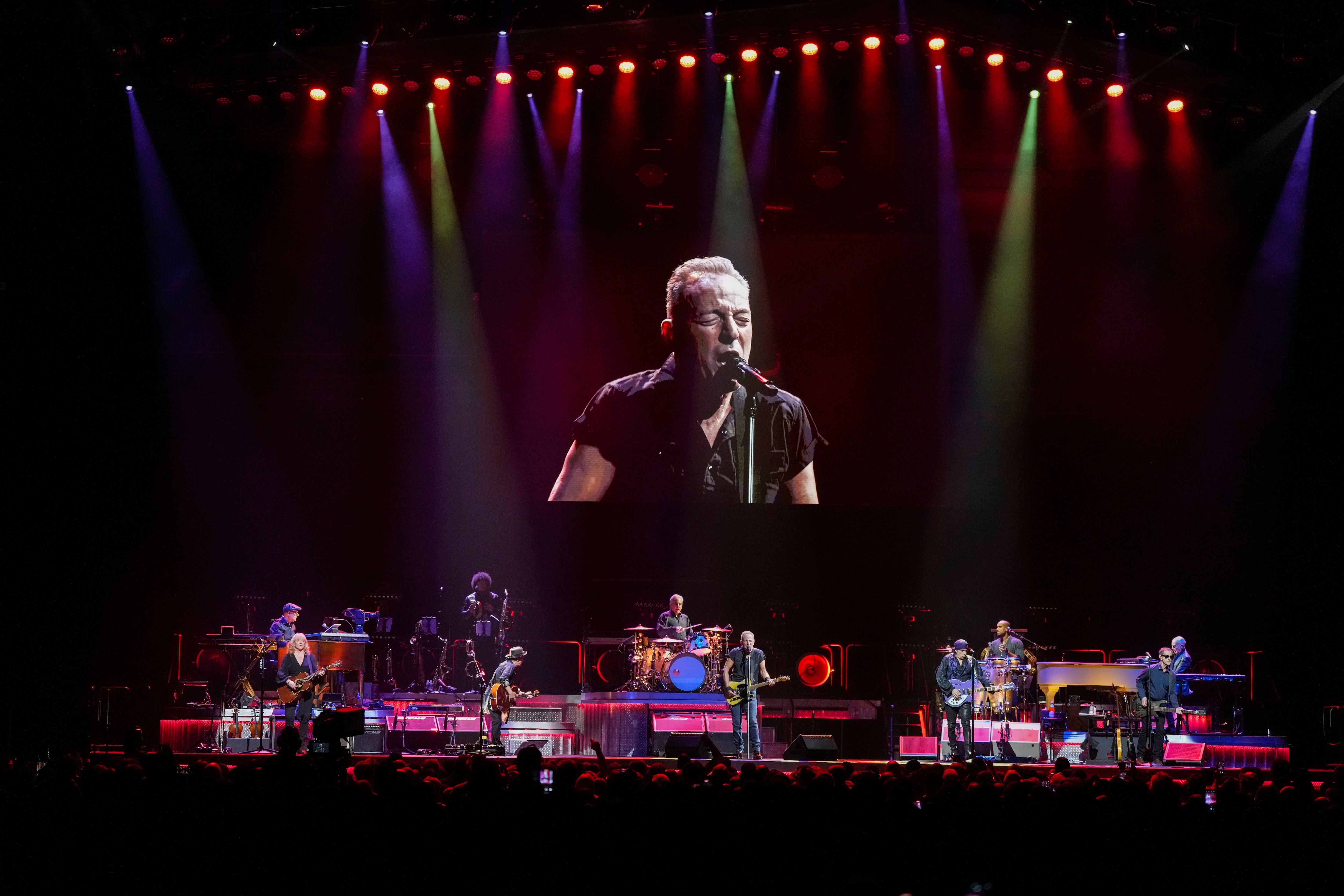 Bruce Springsteen performed the first concert at CFG Bank Arena post renovations on April 7, 2023.