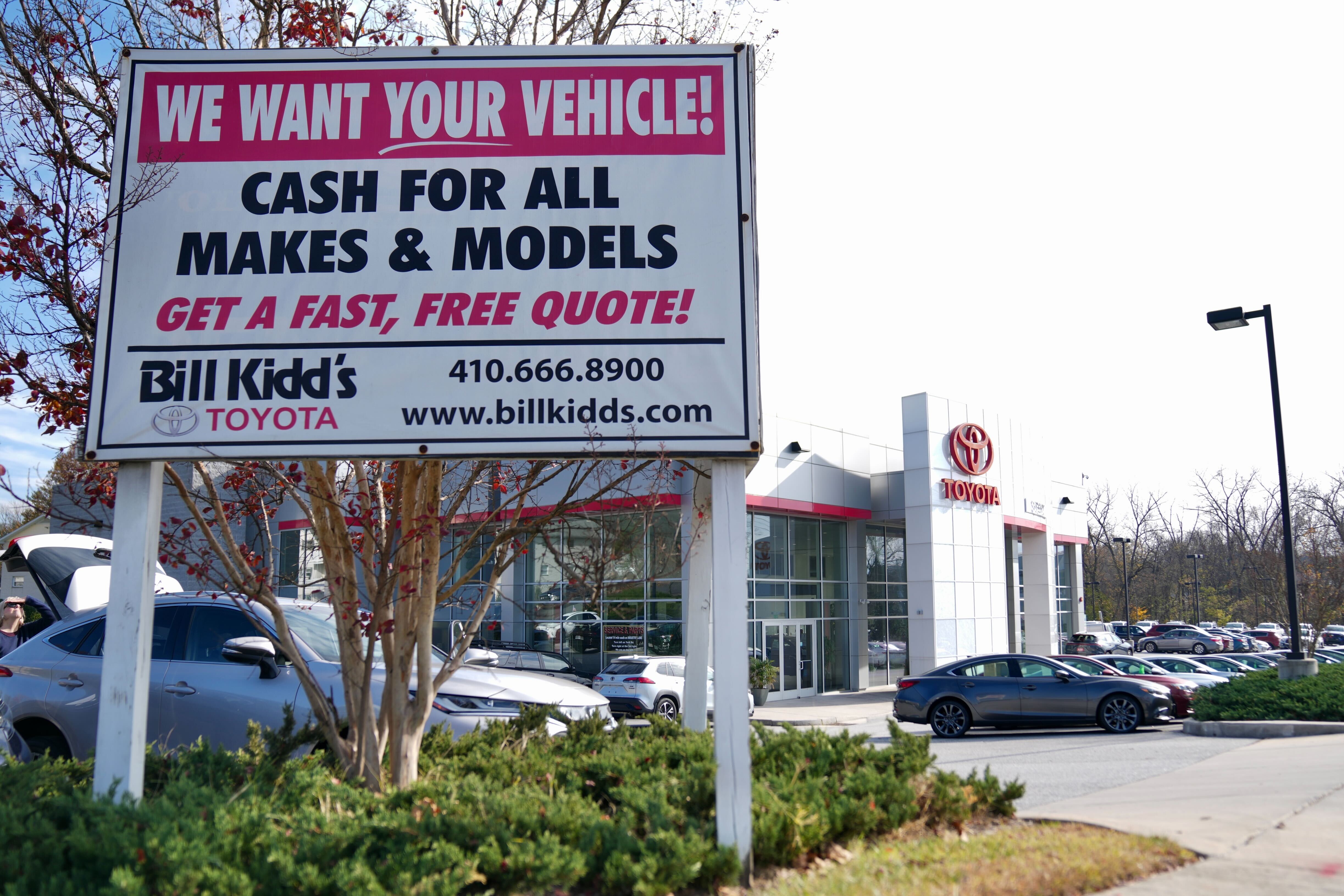 Bill Kidd’s Toyota in Timonium, Md.