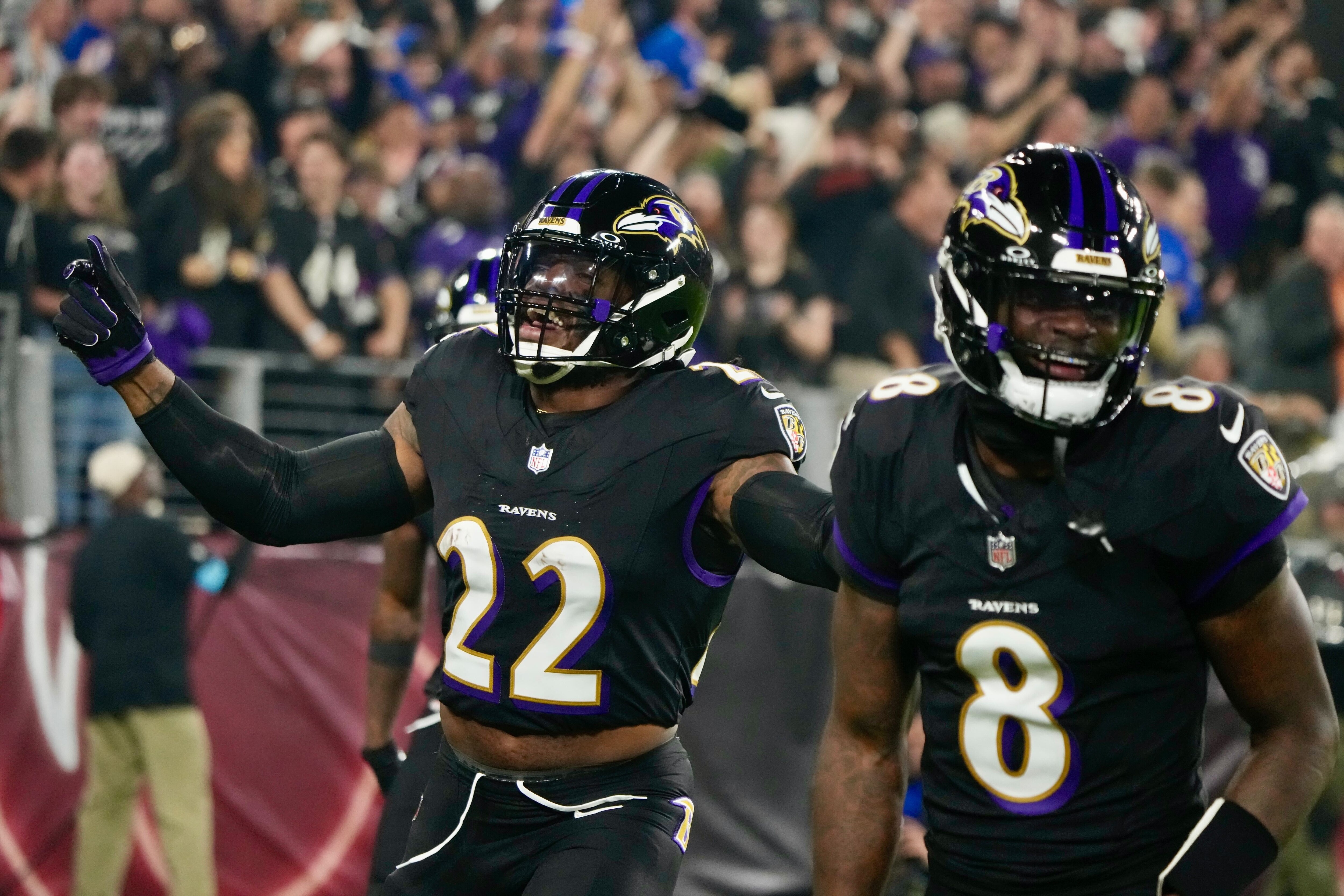 Derrick Henry leads the NFL in rushing despite getting limited chances to carry the ball as the Ravens struggled through the first two weeks.