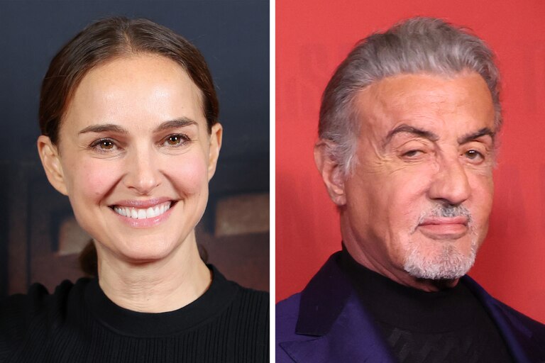 Actors Natalie Portman, left, and Sylvester Stallone were among the high-profile actors who were just nominated for Razzie Awards.