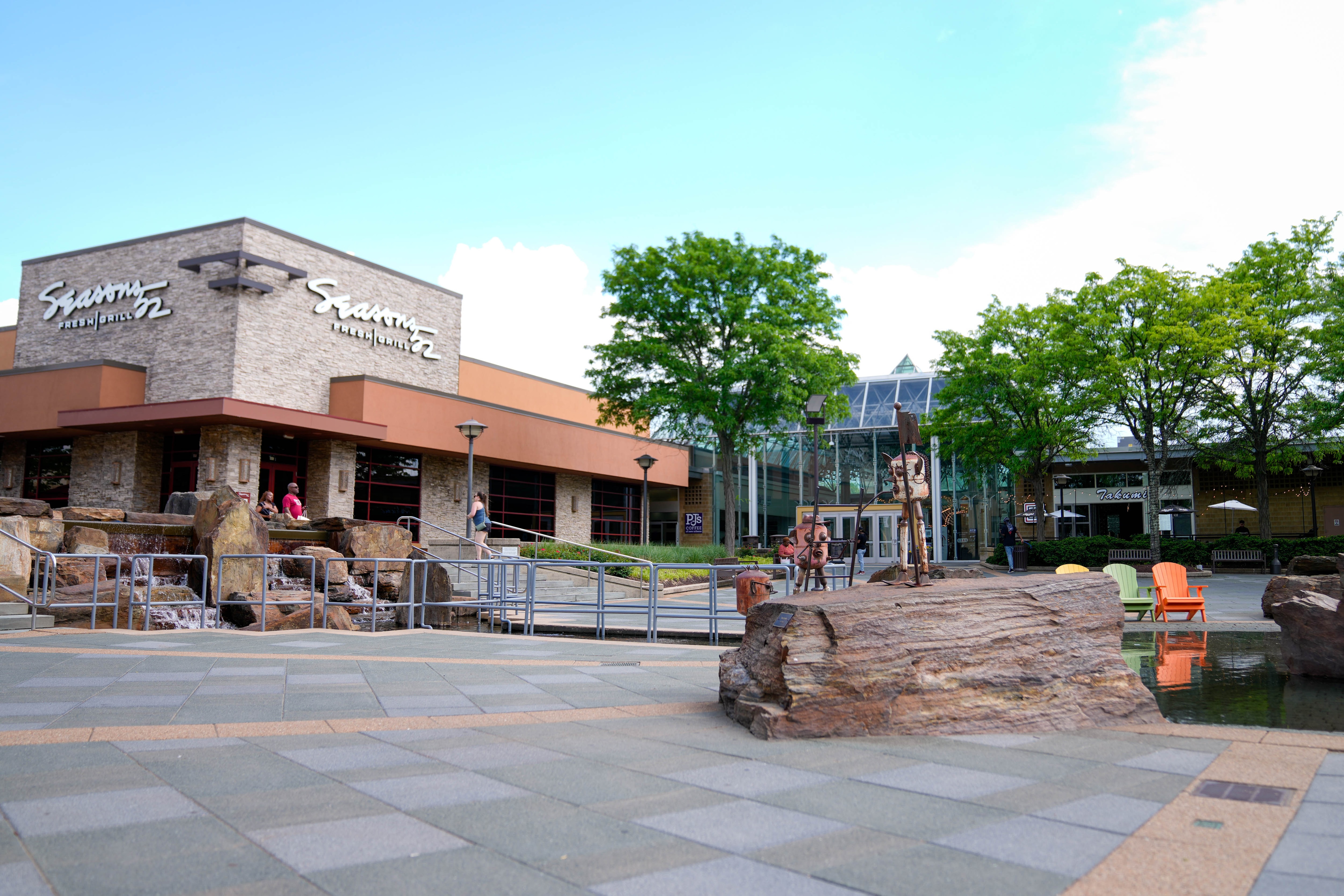 Exterior of the Mall in Columbia, Md. on Friday, May 2, 2025.