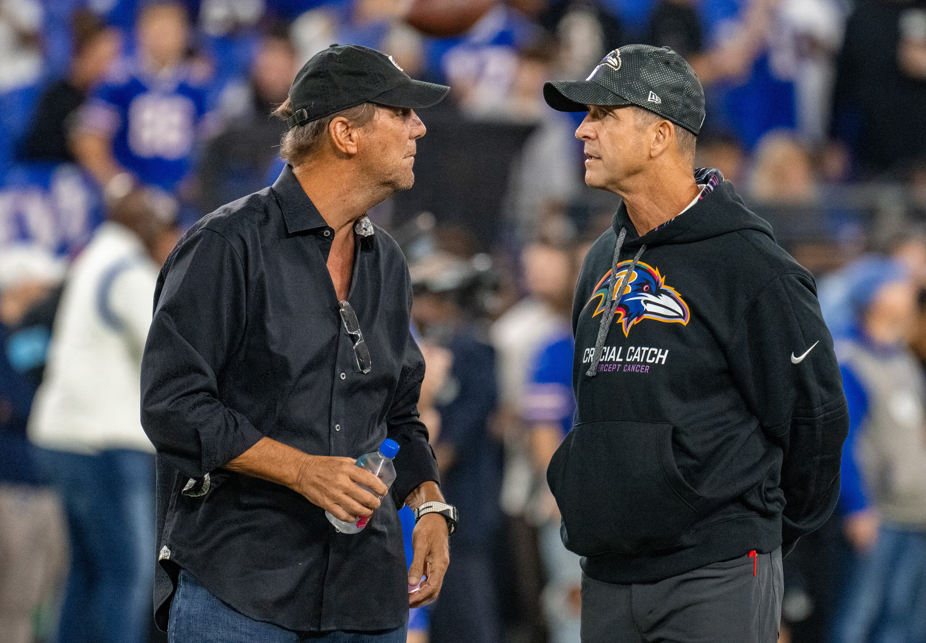 Baltimore Ravens owner Steve Bisciotti won’t find a better head coach than John Harbaugh, columnist Kyle Goon writes.