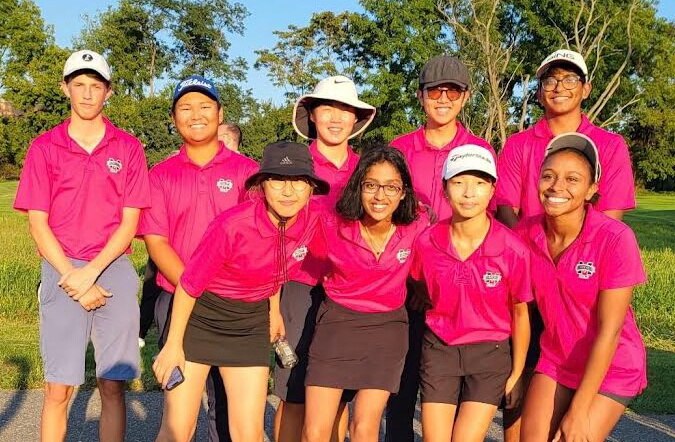 Marriotts Ridge stayed undefeated on the links in Howard County, on Wednesday, with a win over Glenelg.