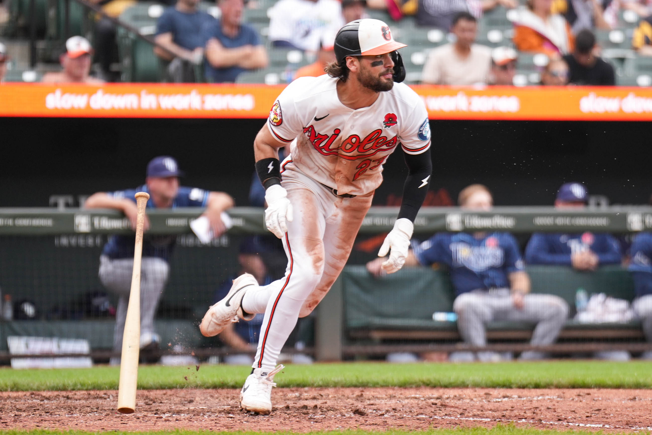 Blaze Alexander is hitting .312 with an .807 OPS.