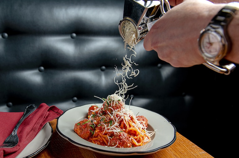 Caruso’s Grocery in Pike and Rose is one of roughly 20 Montgomery County-based restaurants offering Metropolitan Washington Restaurant Week.