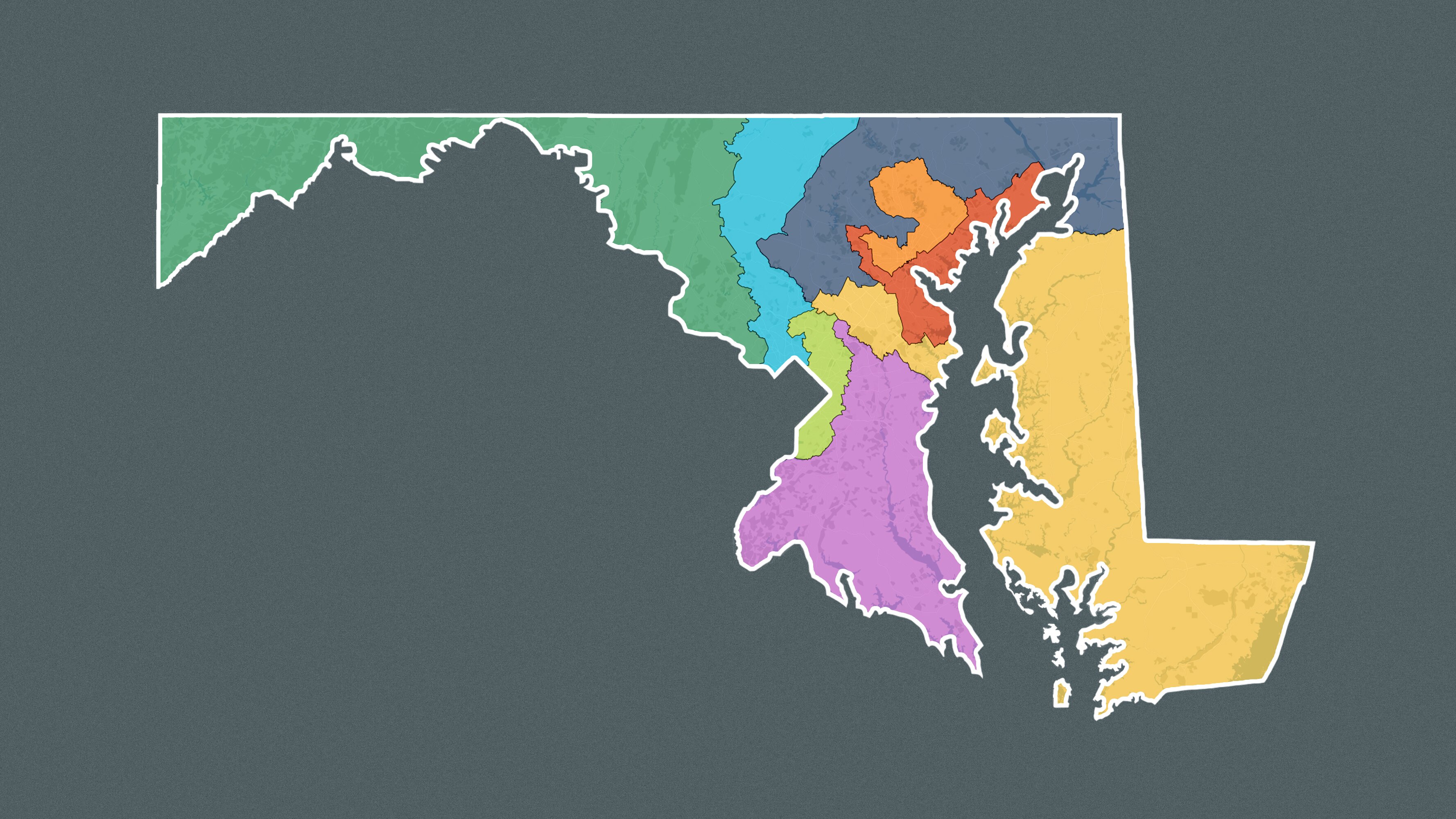 A proposed map of new Congresional districts took the first steps toward likely eventual passage in the Maryland House of Delegates Tuesday.