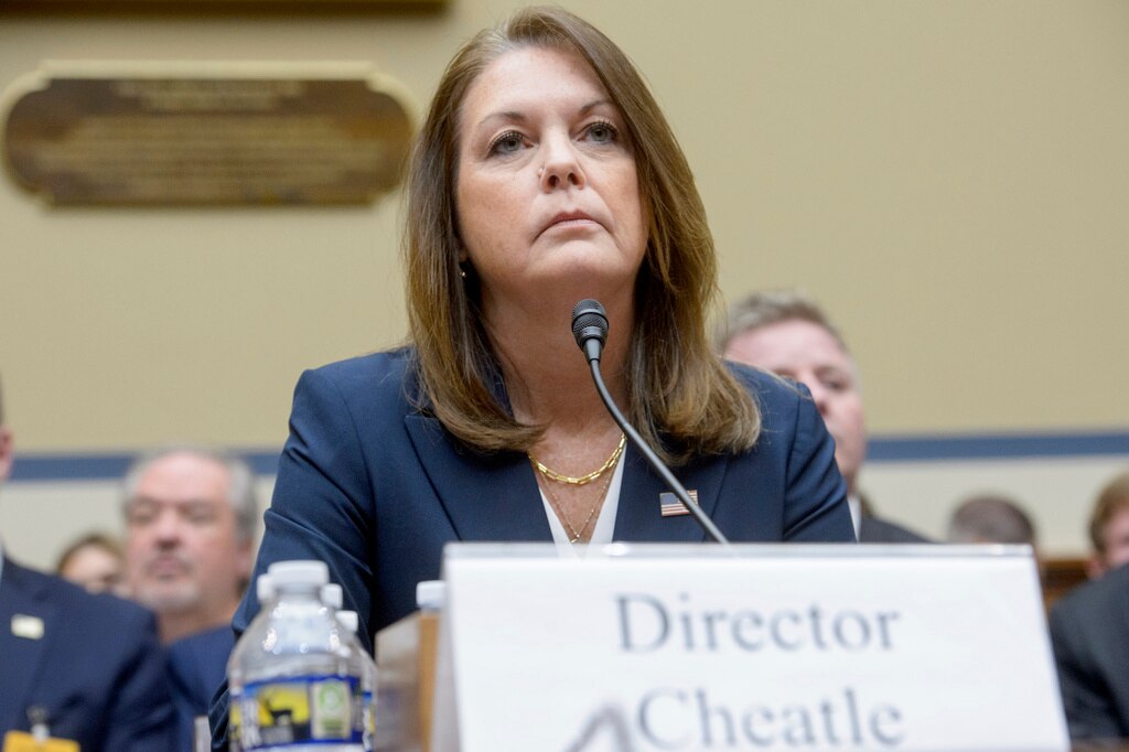 U.S. Secret Service Director Kimberly Cheatle testifies before the House Oversight and Accountability Committee about the attempted assassination of former President Donald Trump.