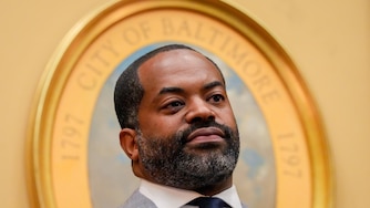 Baltimore City Council President Nick Mosby chairs his final meeting at Baltimore City Hall in Baltimore, Md. on Monday, December 2, 2024.