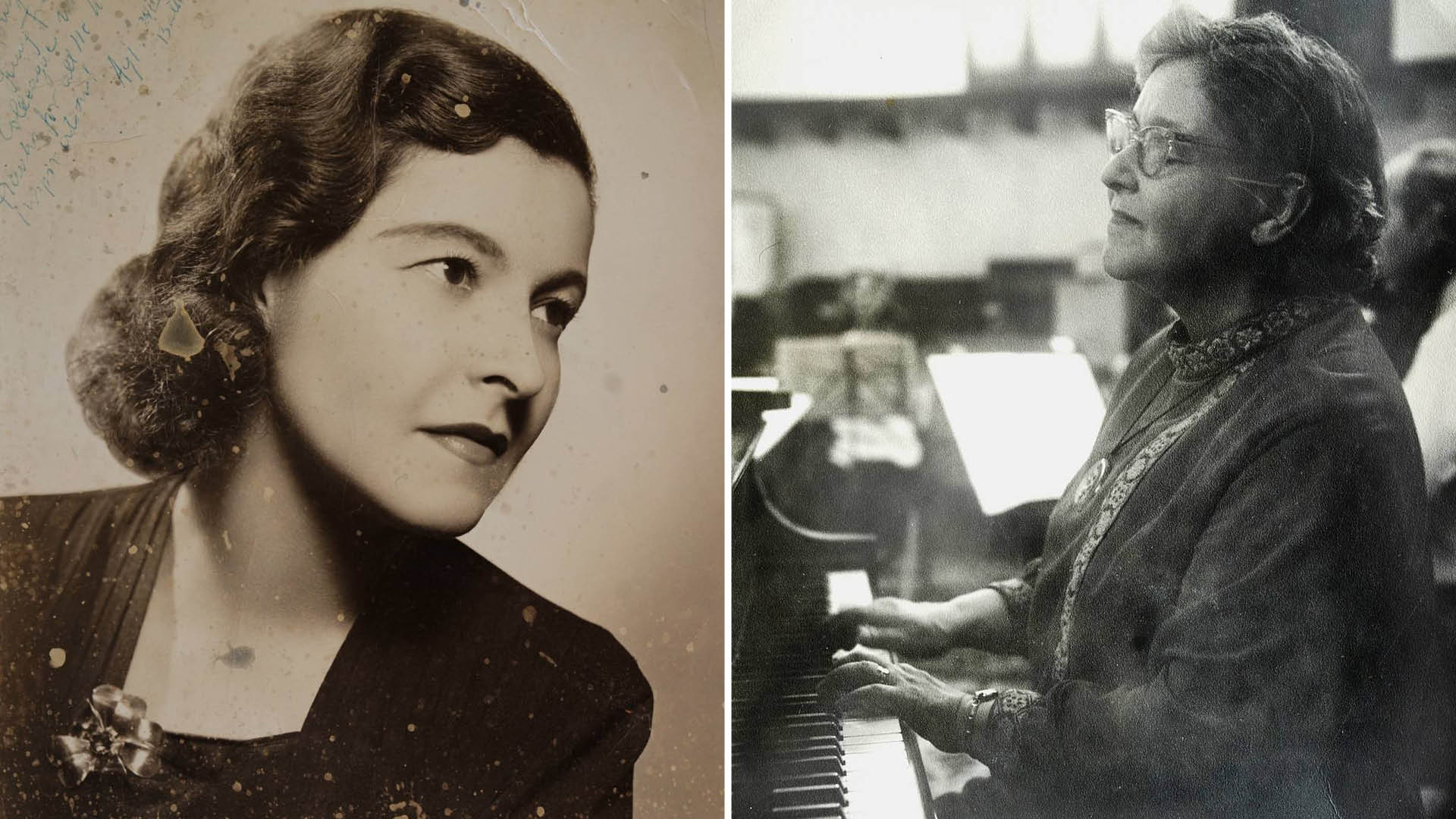 Agi Jambor won fame in Europe as a young woman and one of the premier performers of Bach in her day.