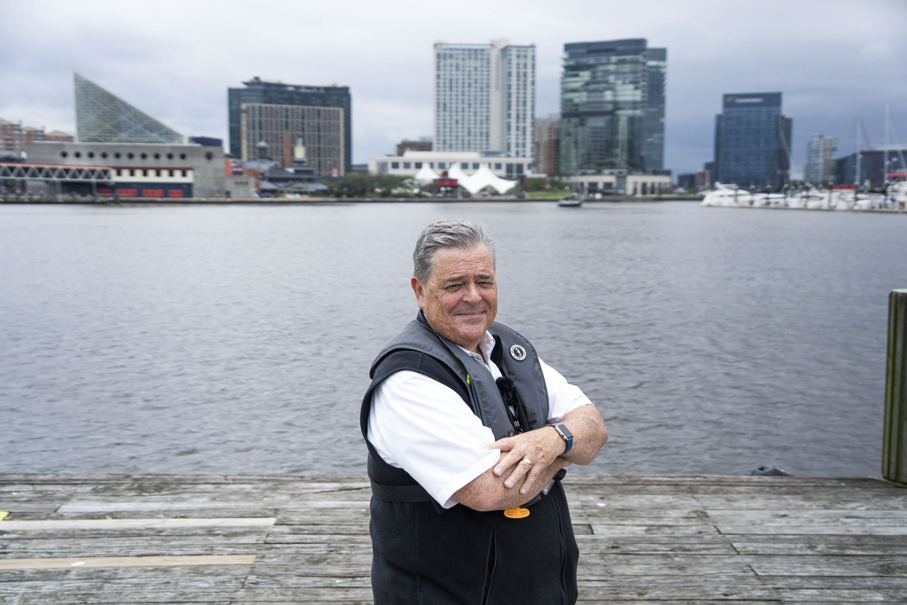 Mike McGeady is Baltimore City's first harbormaster in years. The harbormaster is responsible for the safe and efficient operation of the harbor. 