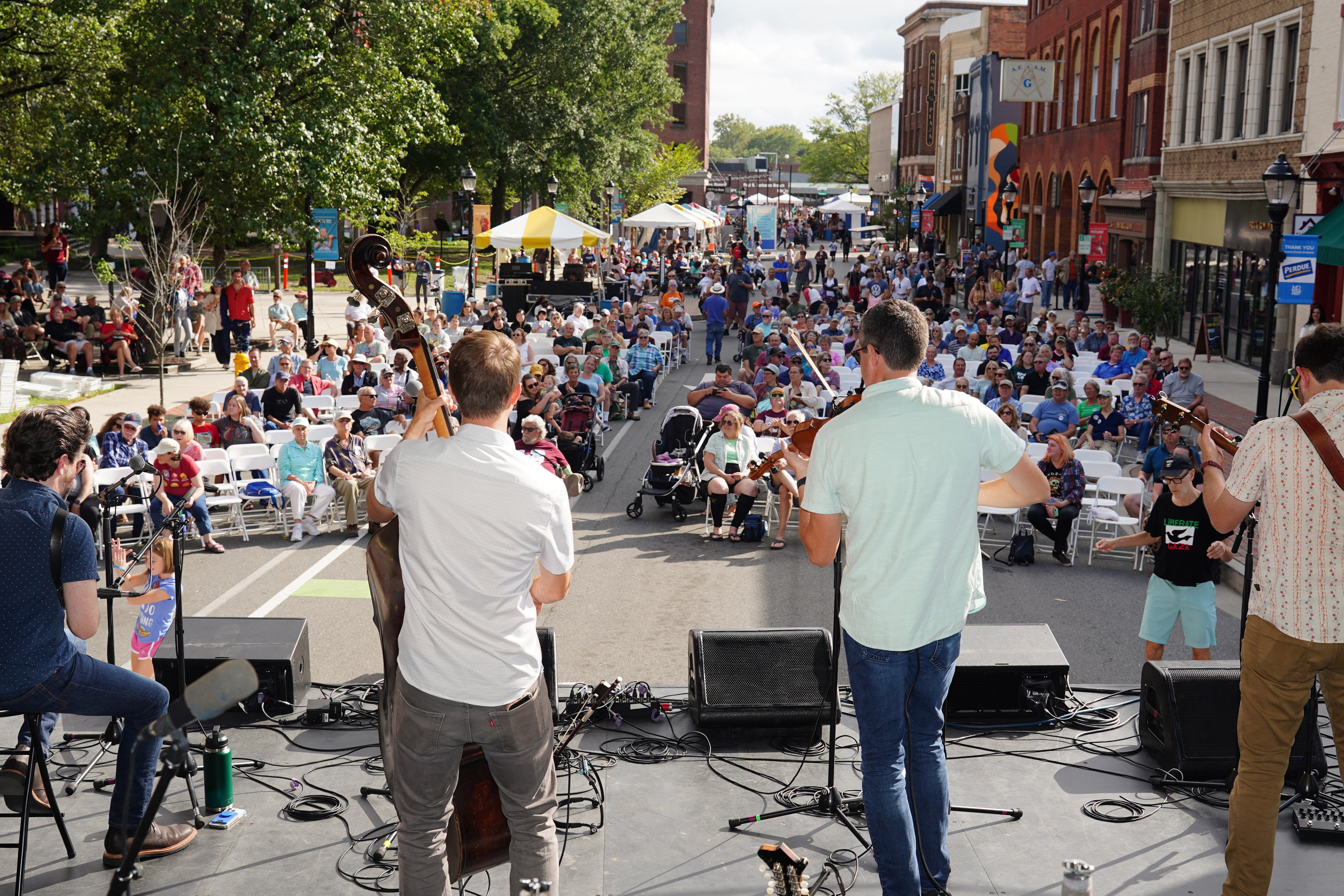The Maryland Folk Festival, seen here in 2024, has been cancelled this year.