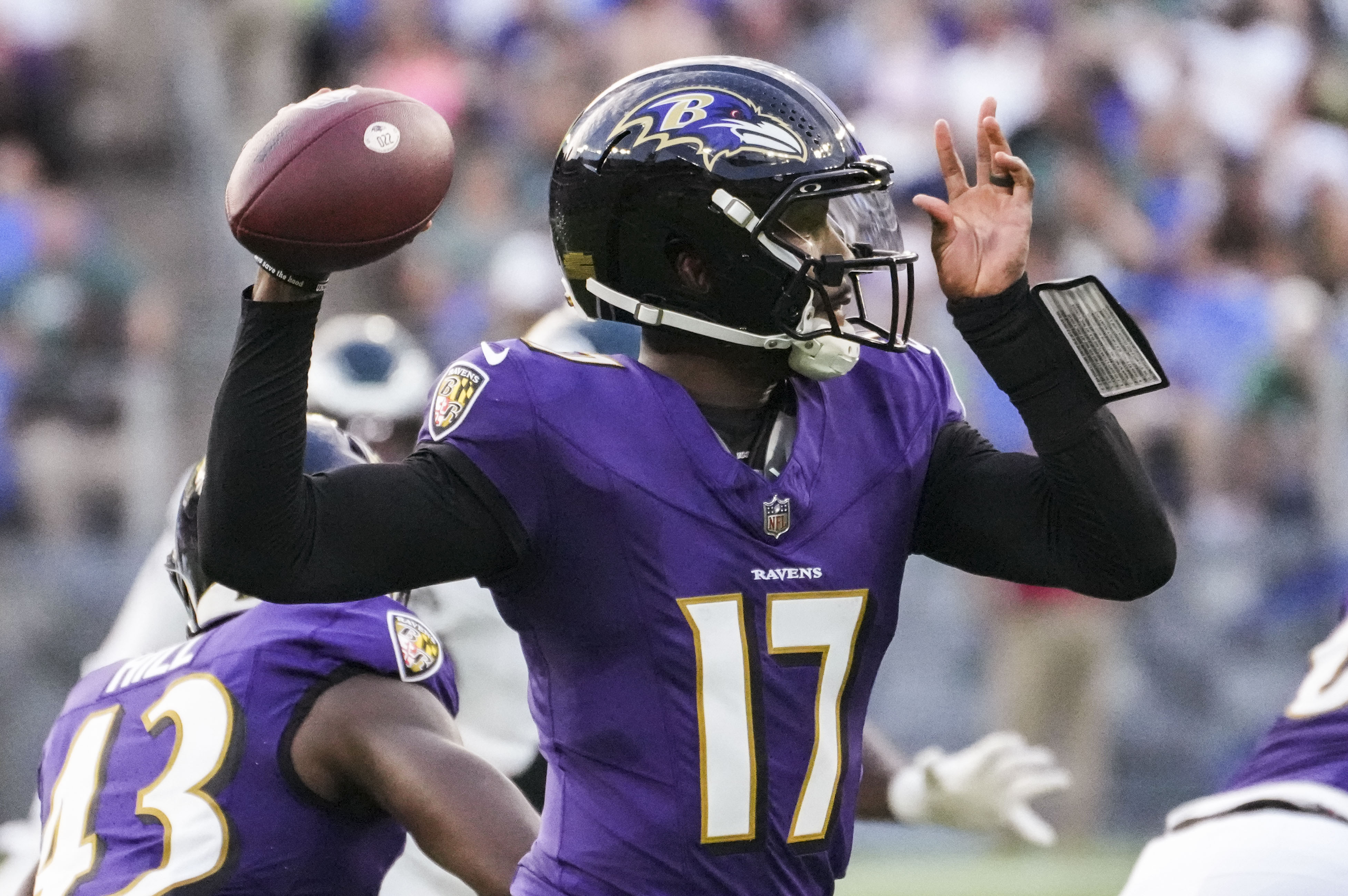 Ravens quarterback Josh Johnson played for Jim Harbaugh at the University of San Diego before an NFL career that has seen him play for 14 teams.